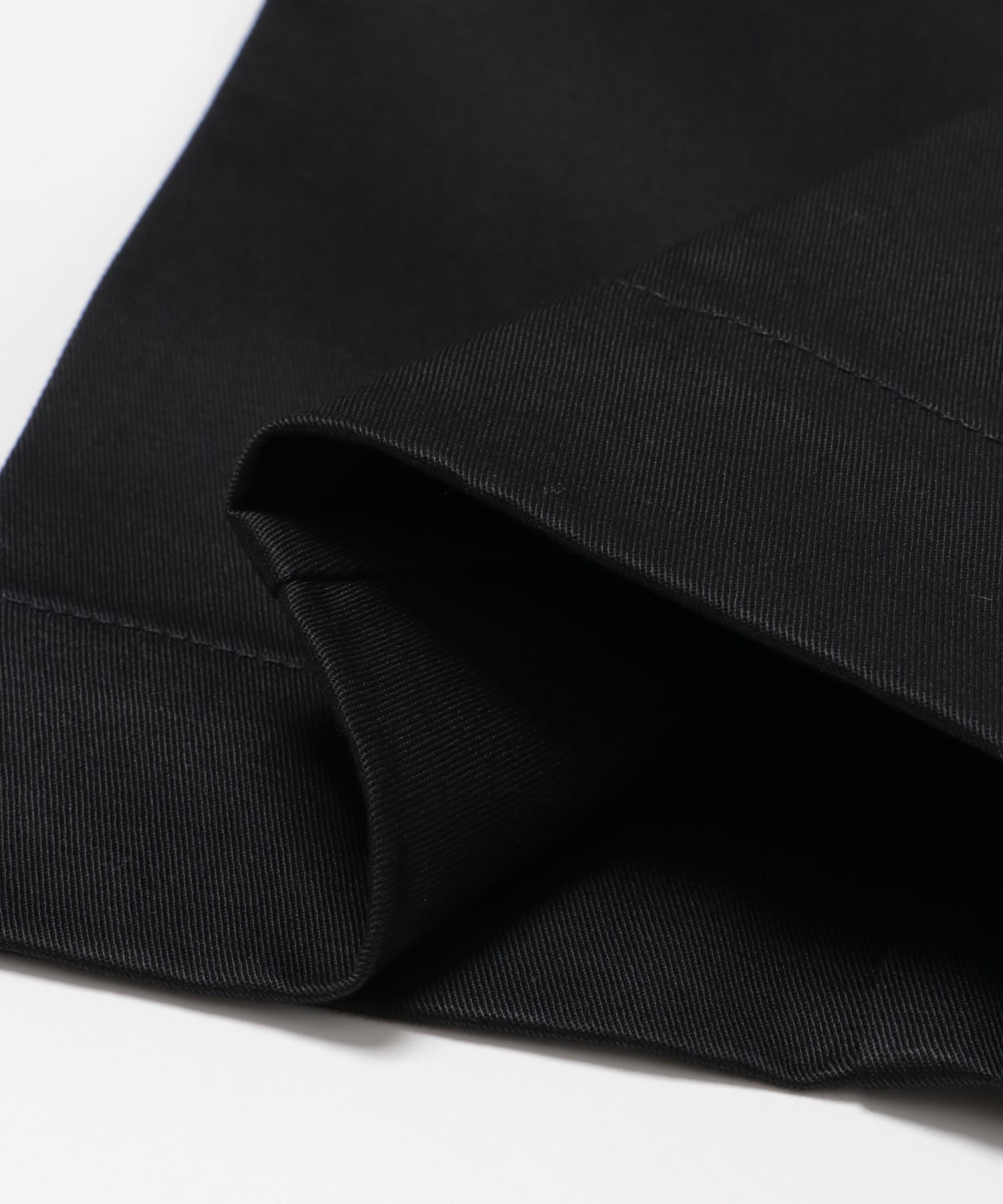 Couleur Meler オクユウカ　ハイウエストチノパンツ BLACK M