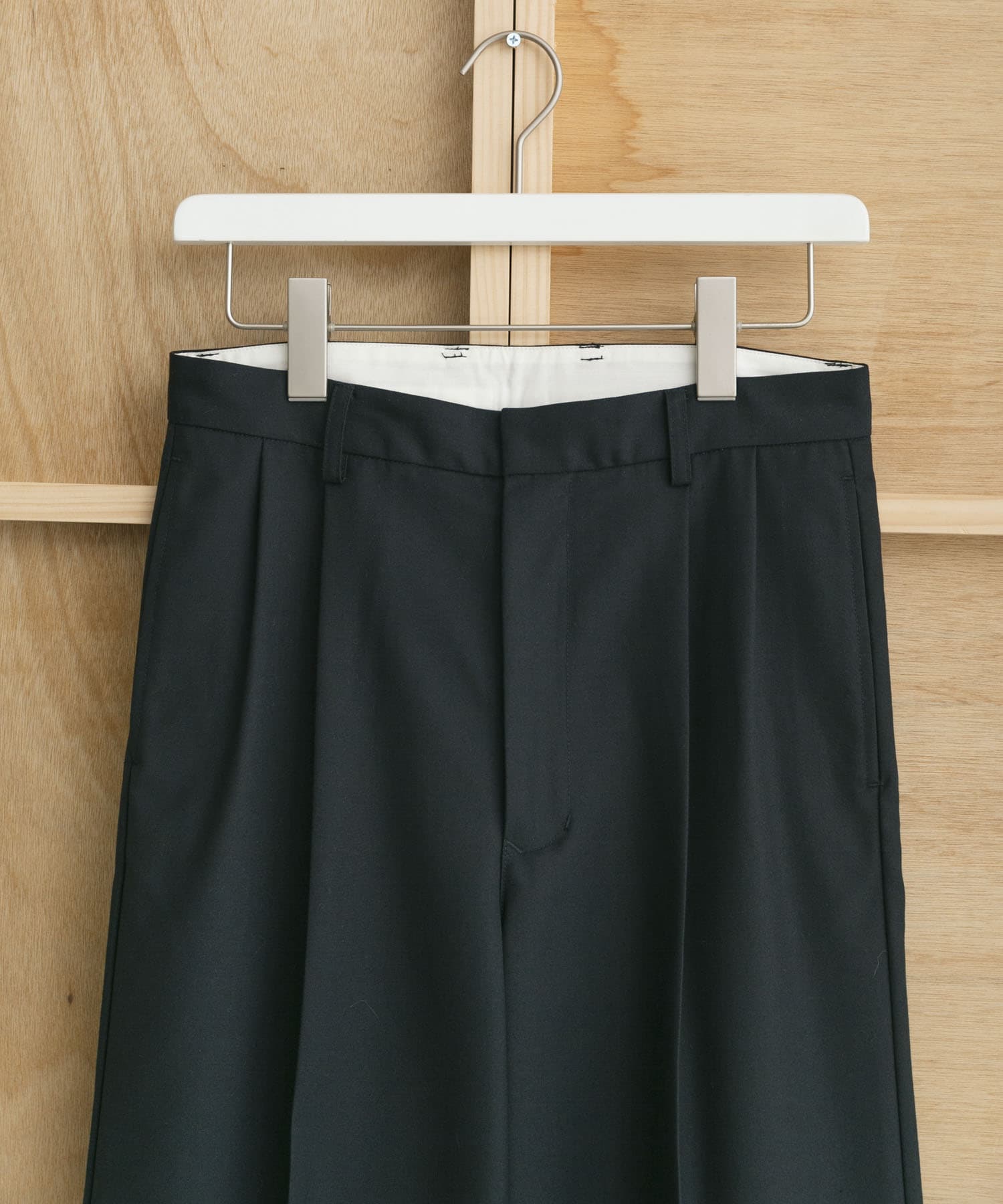 Couleur Meler なかじ　『セットアップ対応』ワイドストレートスラックス NAVY M