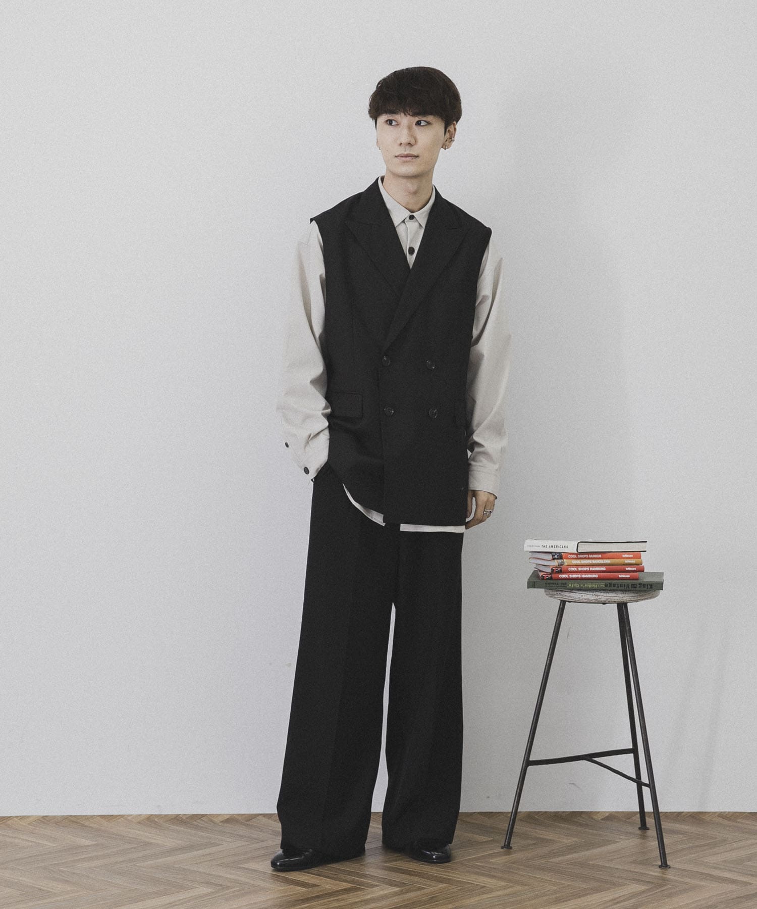 身長：180cm サイズ：L