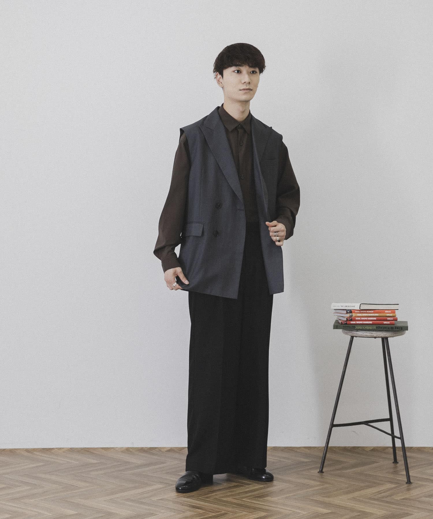 身長：180cm サイズ：L