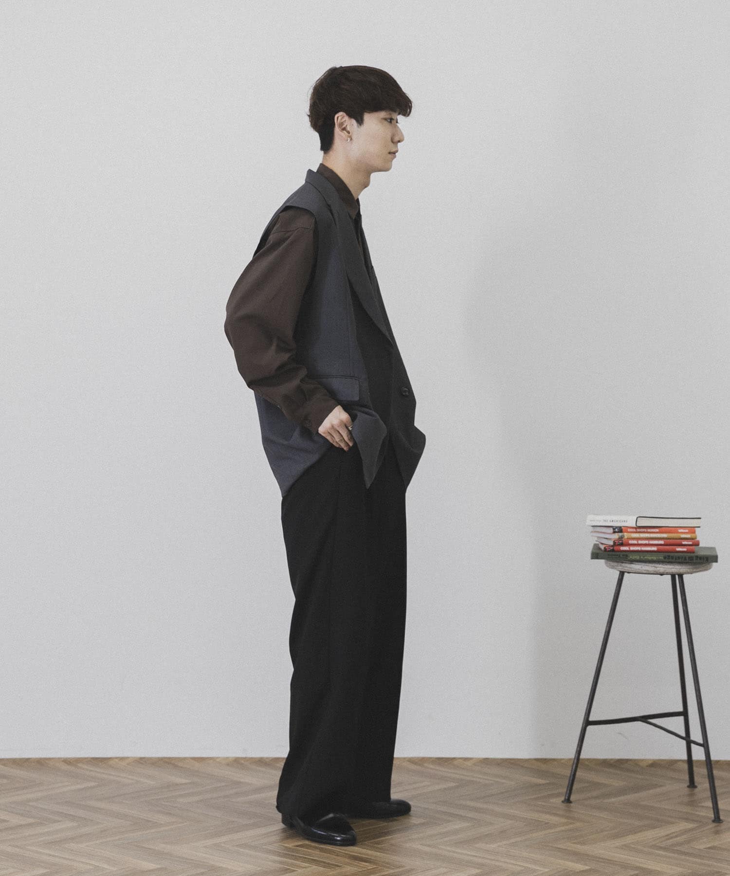 身長：180cm サイズ：L