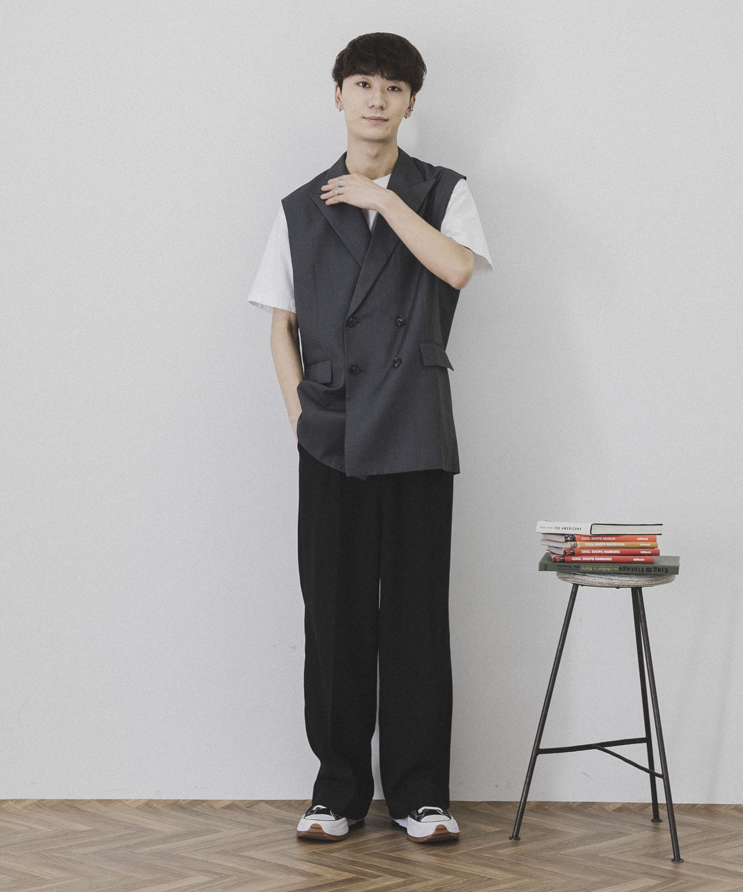 身長：180cm サイズ：L