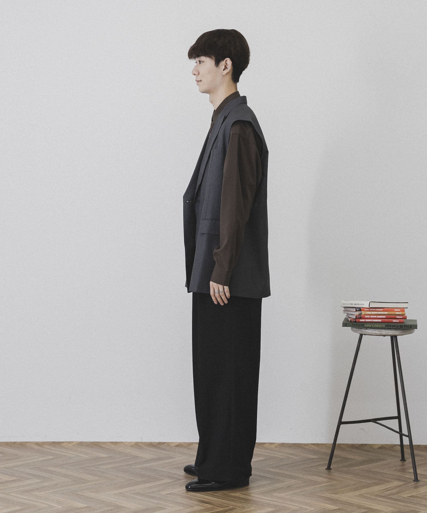 身長：180cm サイズ：L