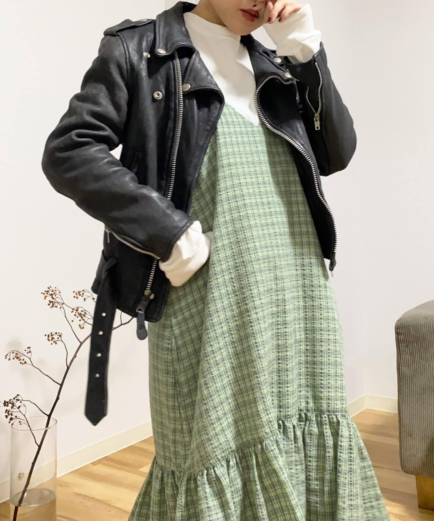 Couleur Meler imoko　ロングキャミワンピース