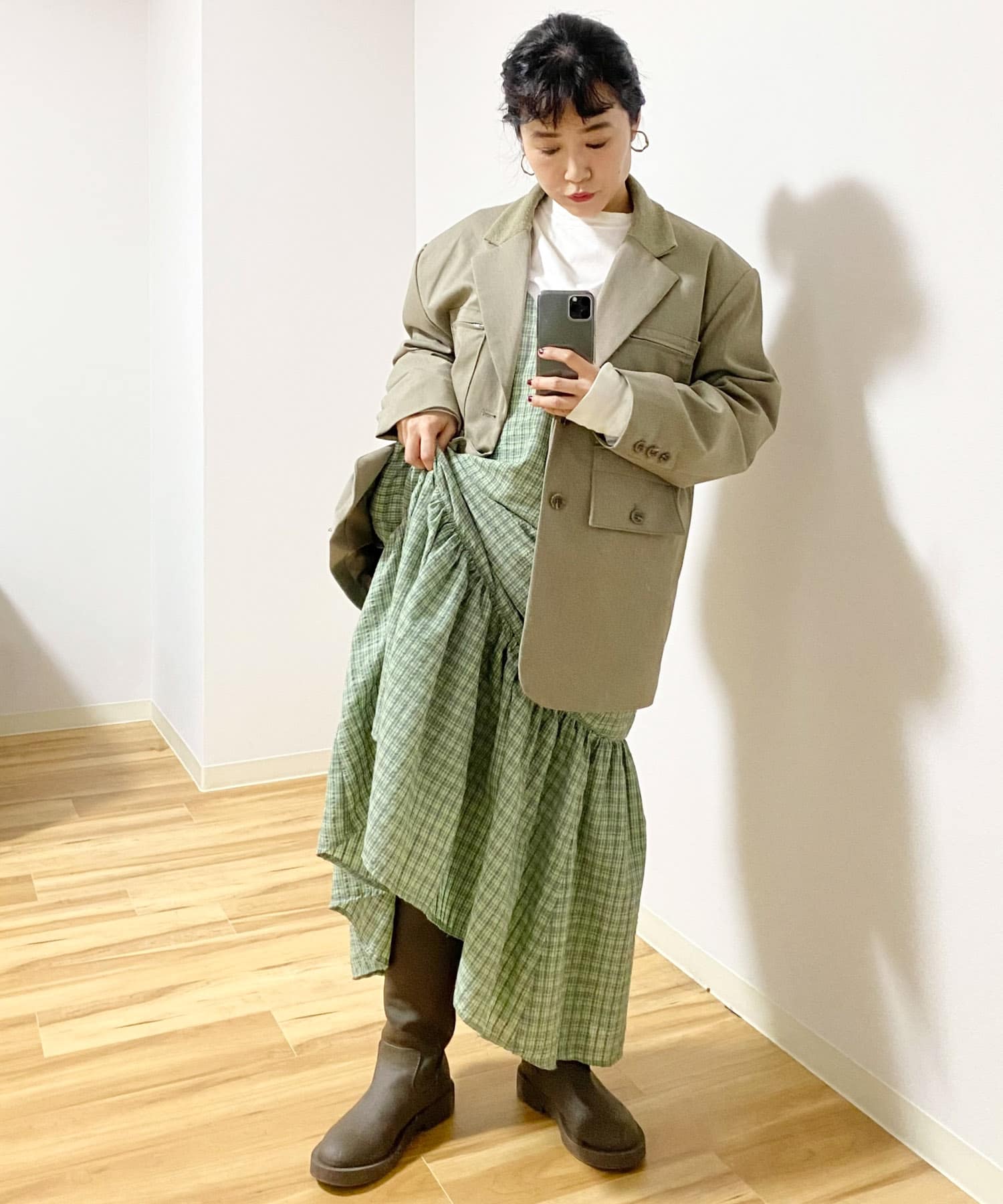 身長：148cm サイズ：FREE