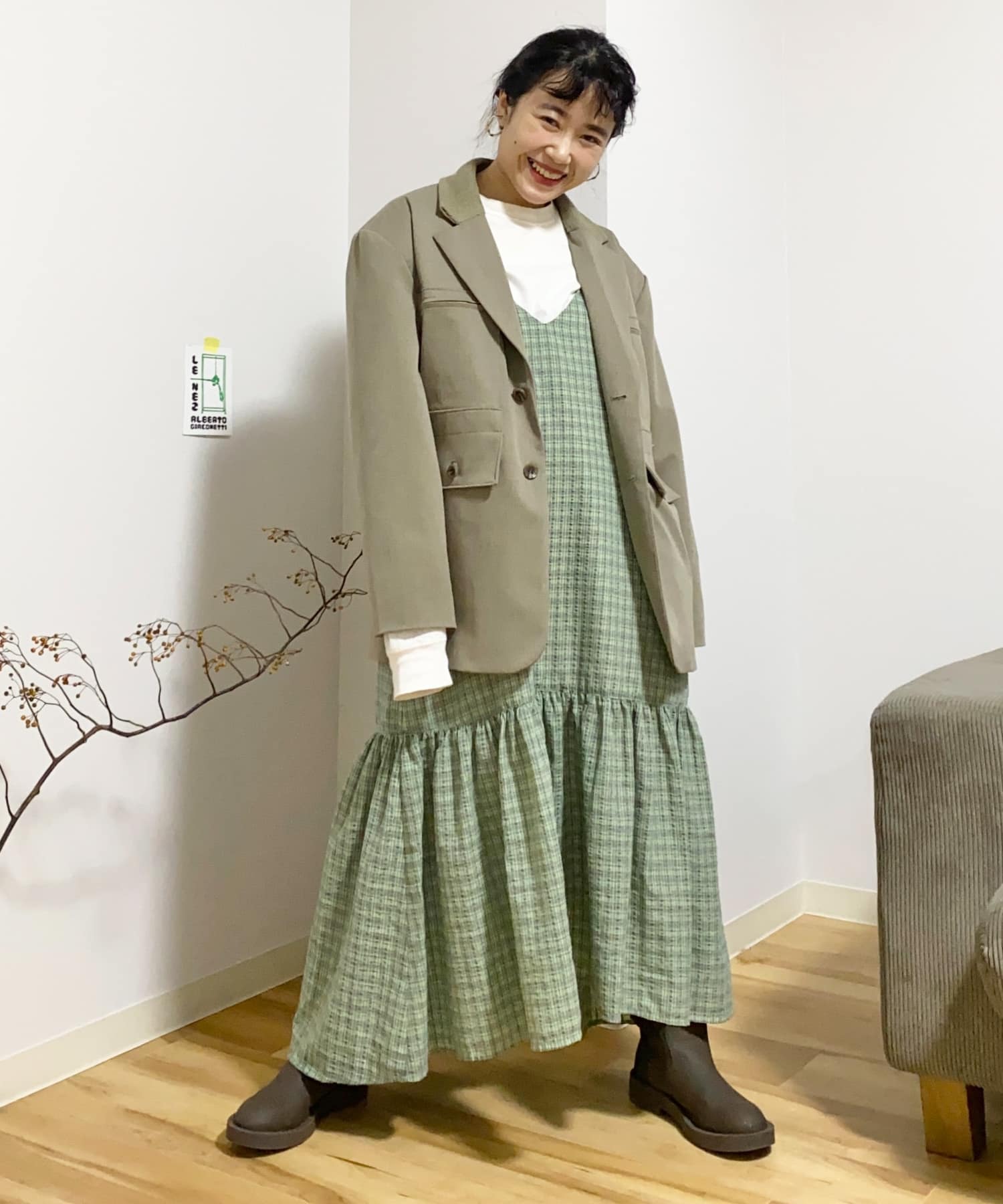 身長：148cm サイズ：FREE