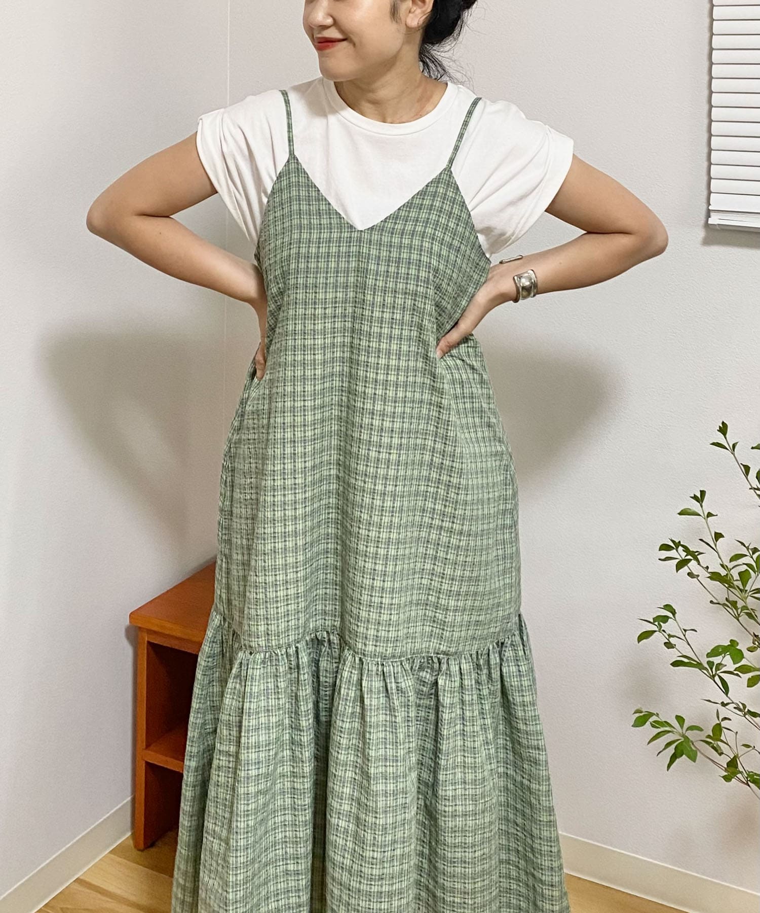 身長：148cm サイズ：FREE