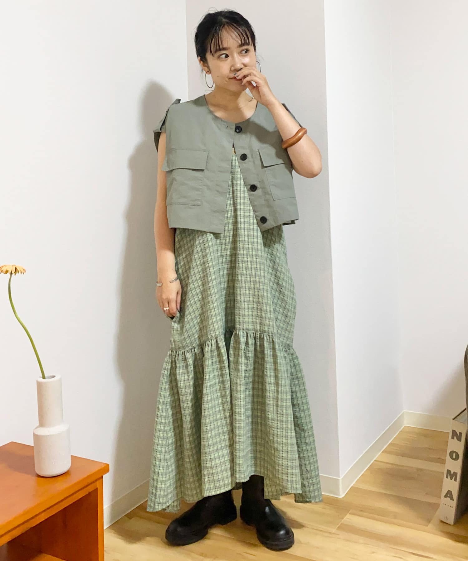 身長：148cm サイズ：FREE