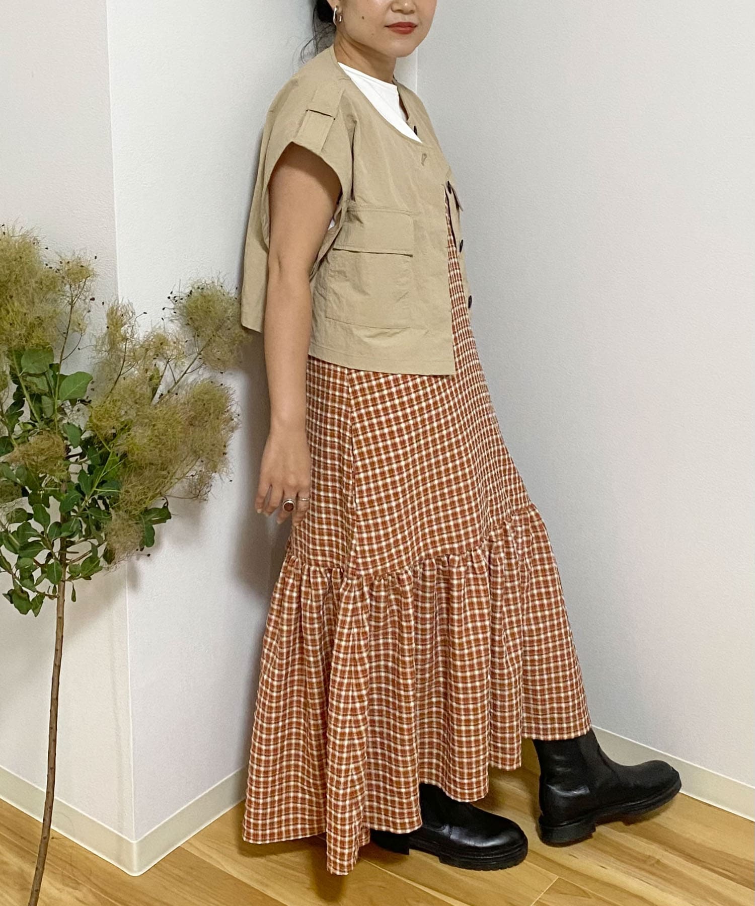 身長：148cm サイズ：FREE