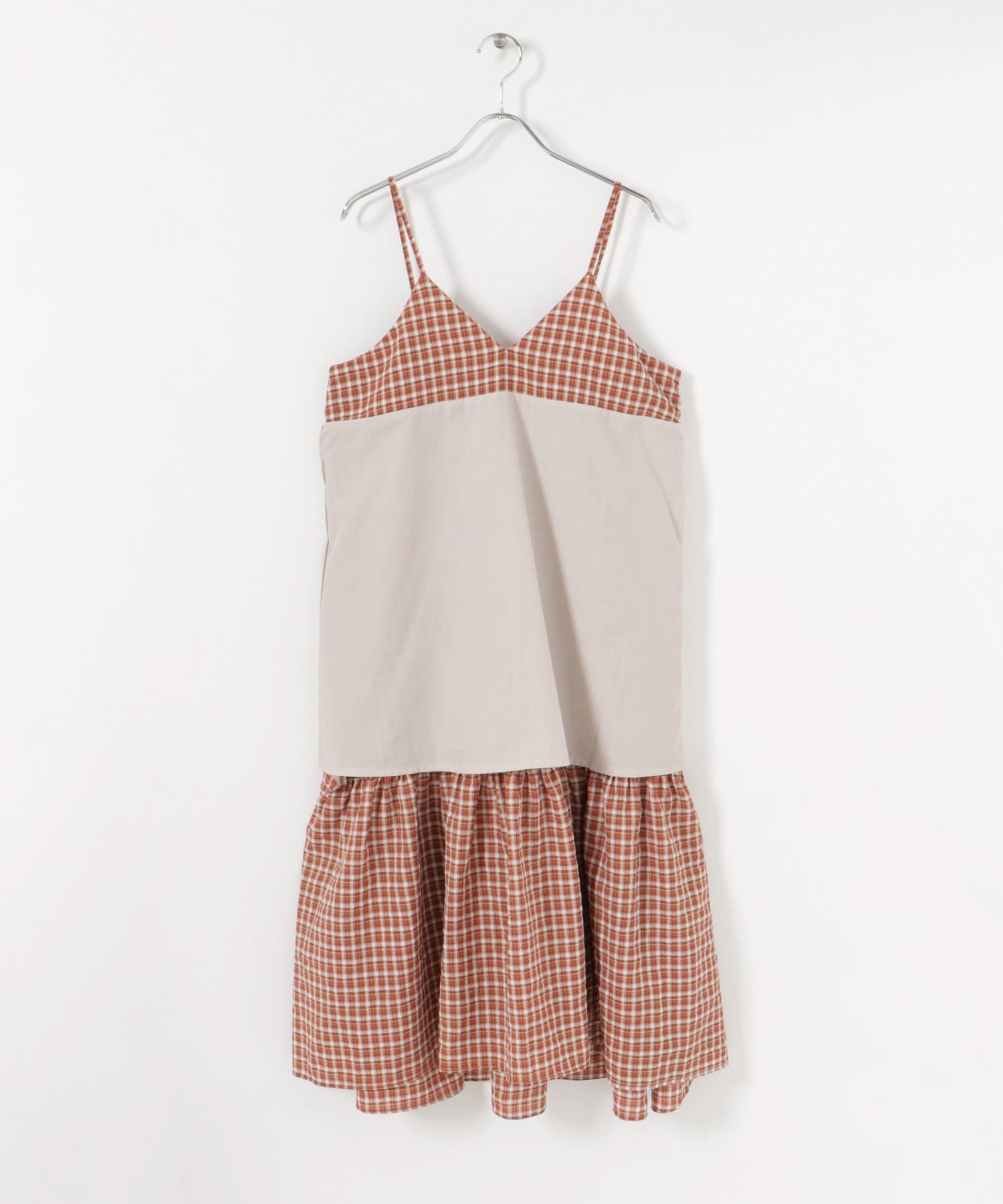 Couleur Meler imoko　ロングキャミワンピース ORANGE CK FREE