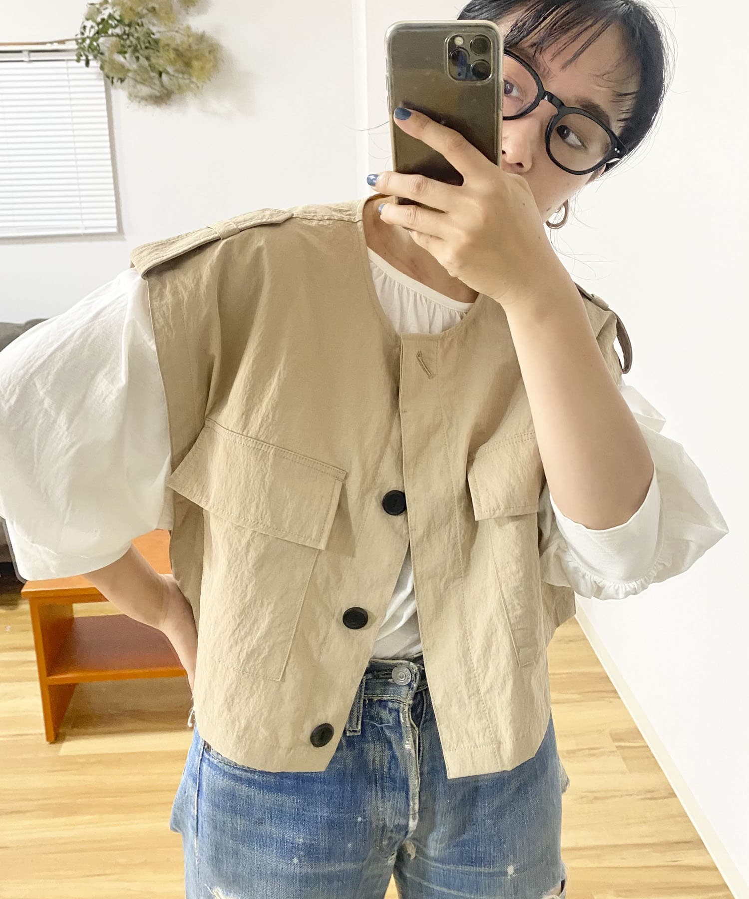 身長：148cm サイズ：FREE