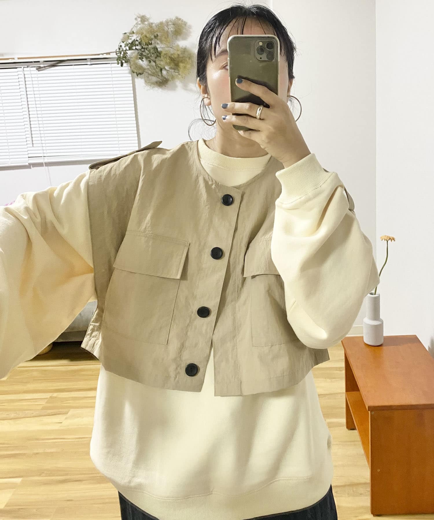 身長：148cm サイズ：FREE