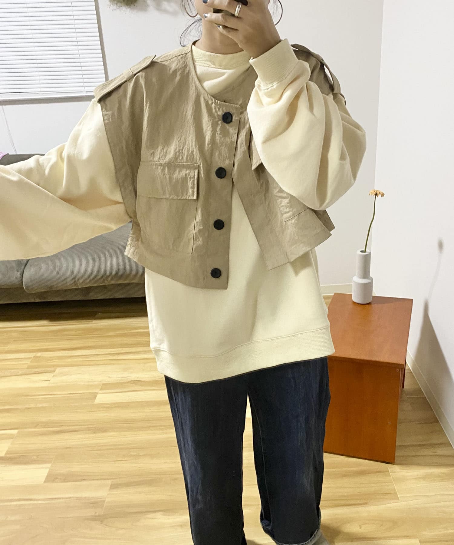 身長：148cm サイズ：FREE