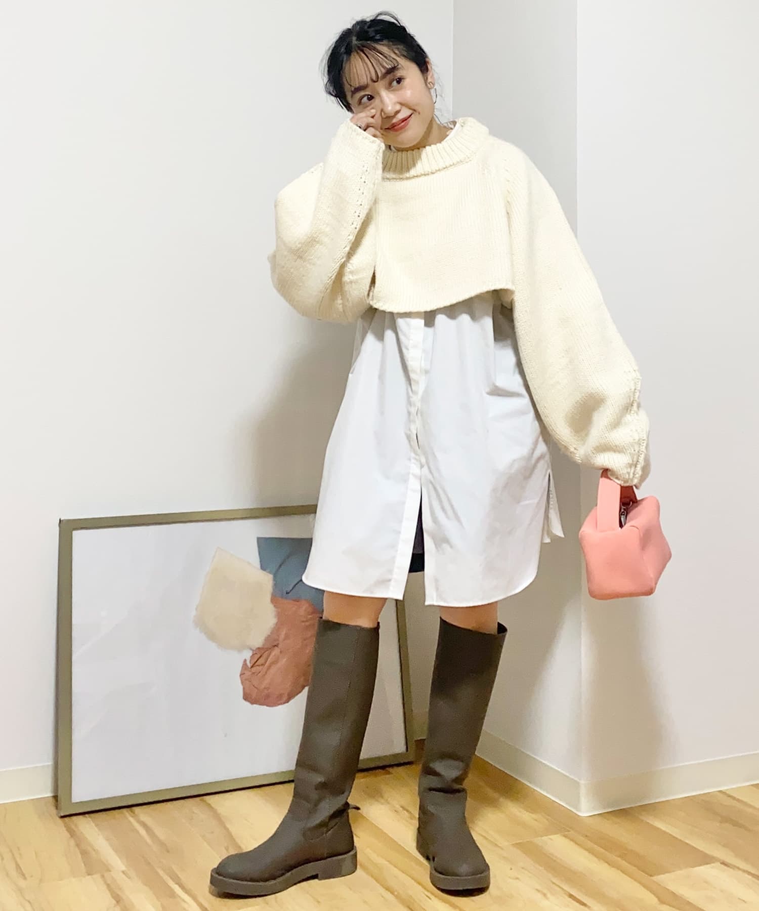 身長：148cm サイズ：FREE
