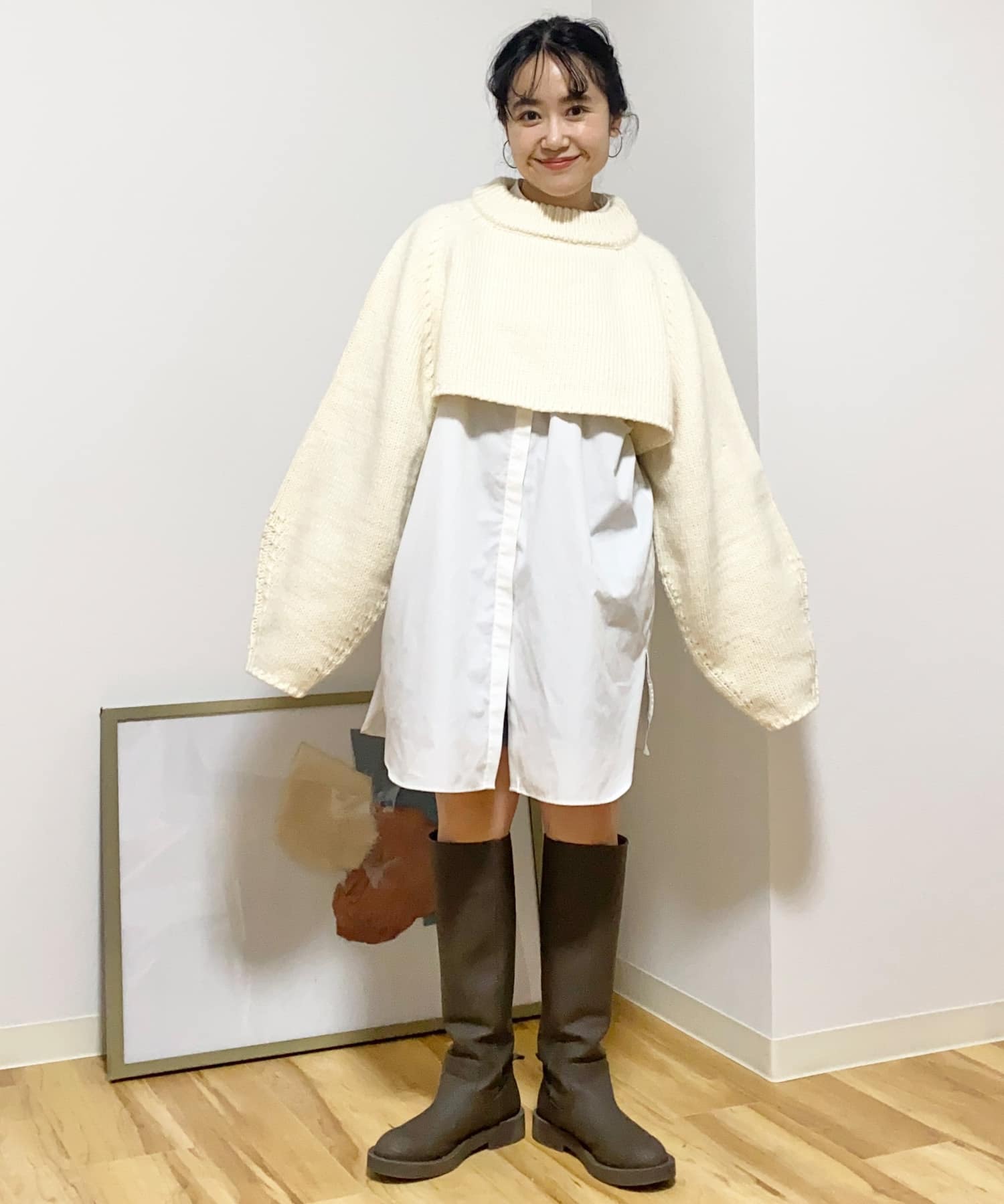 身長：148cm サイズ：FREE