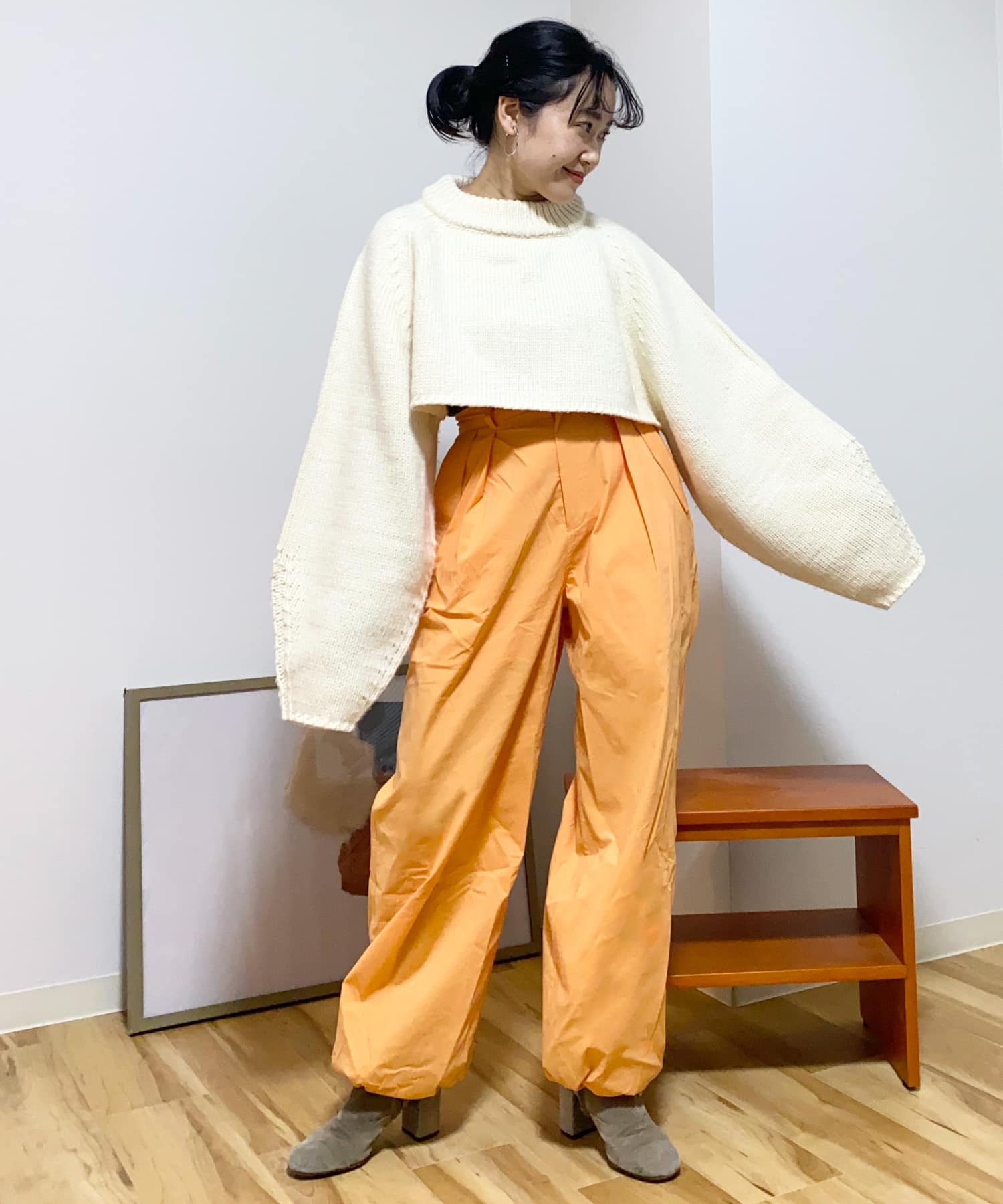 身長：148cm サイズ：FREE