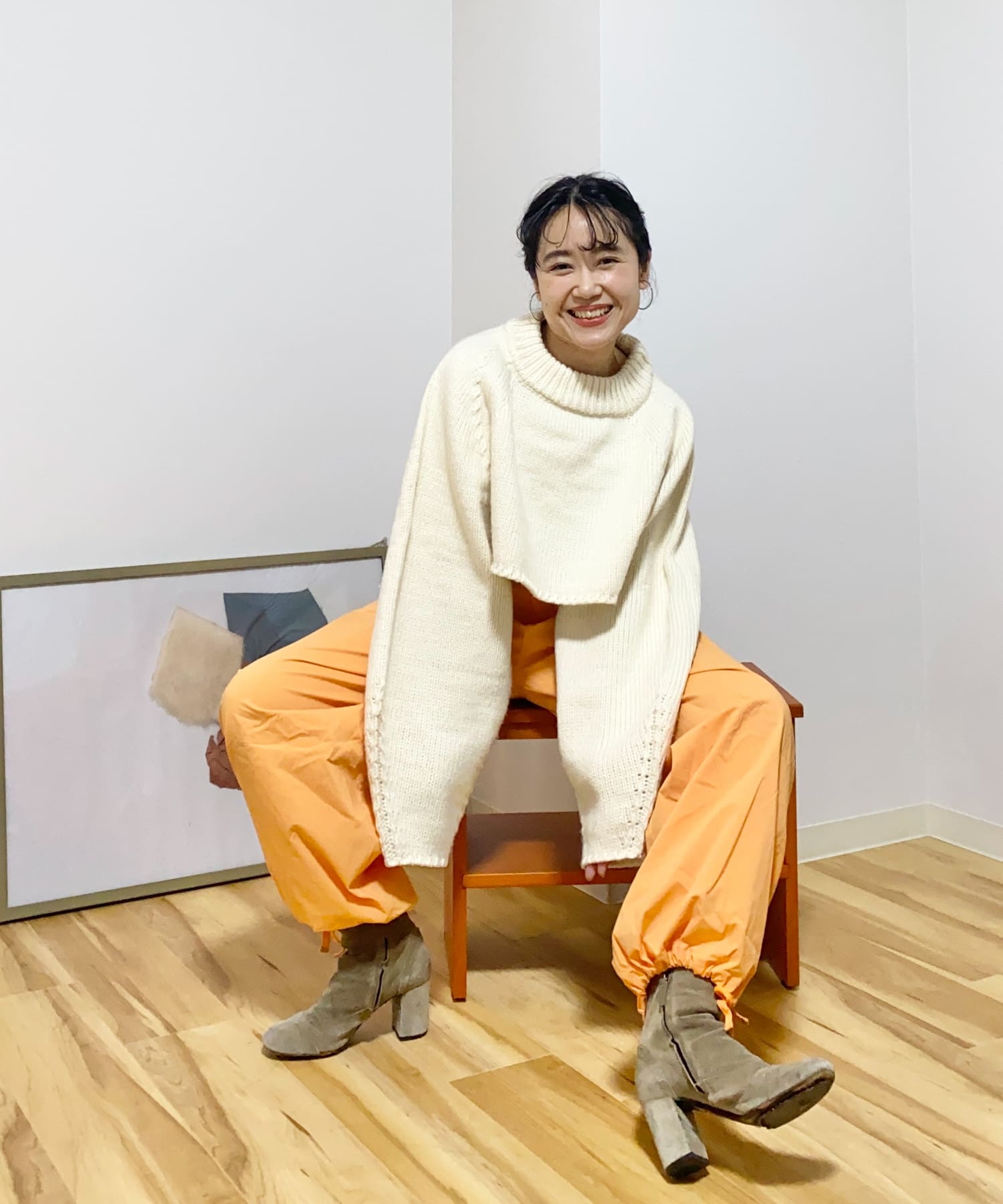 身長：148cm サイズ：FREE