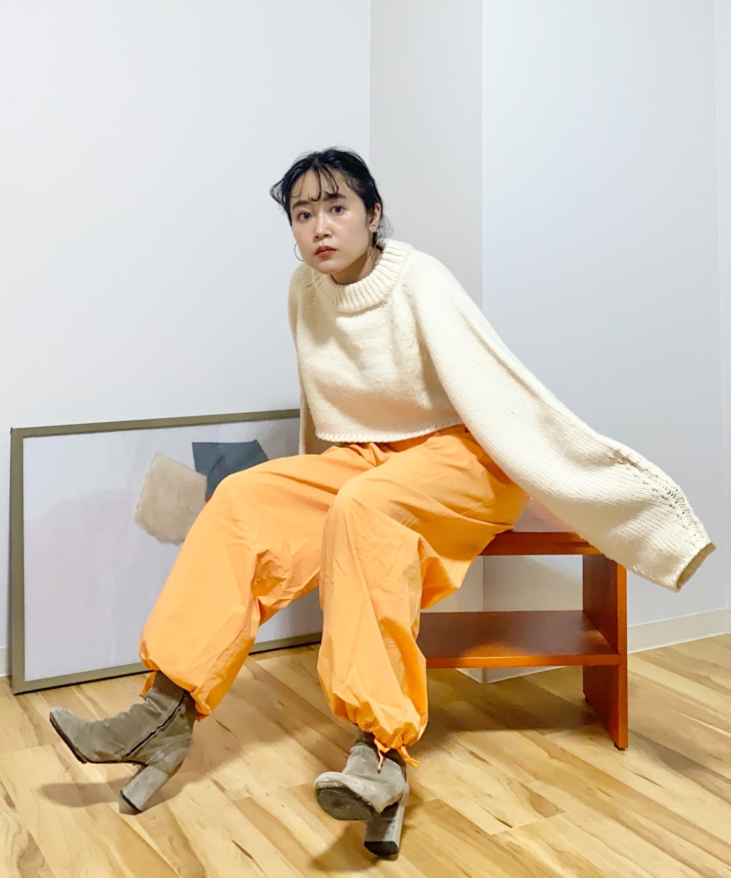 身長：148cm サイズ：FREE