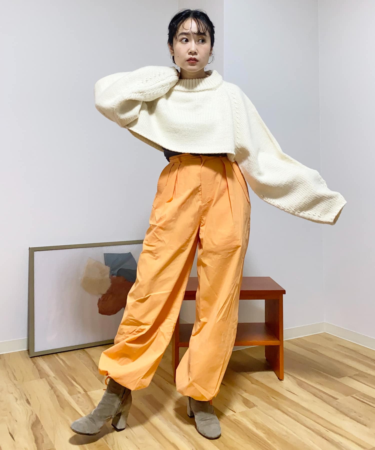 身長：148cm サイズ：FREE