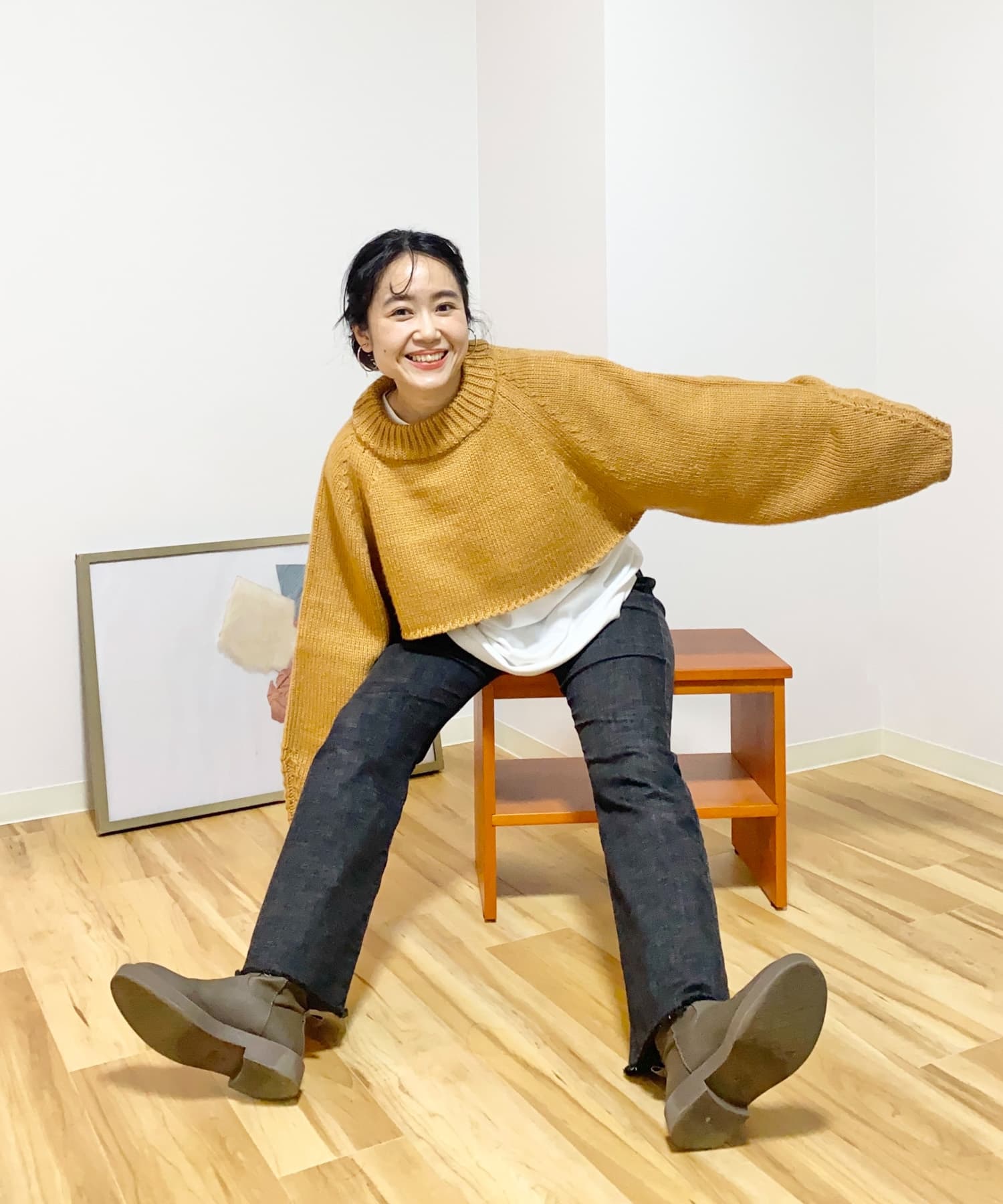 身長：148cm サイズ：FREE