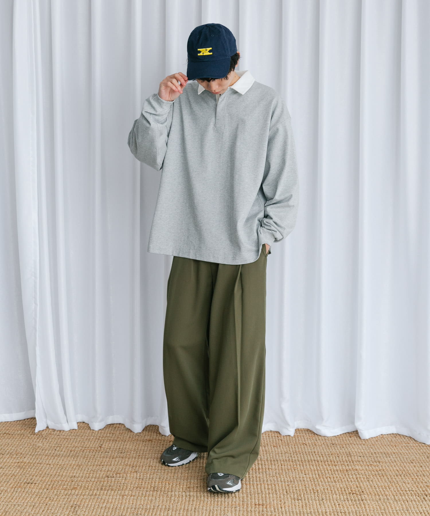 身長：176cm サイズ：L