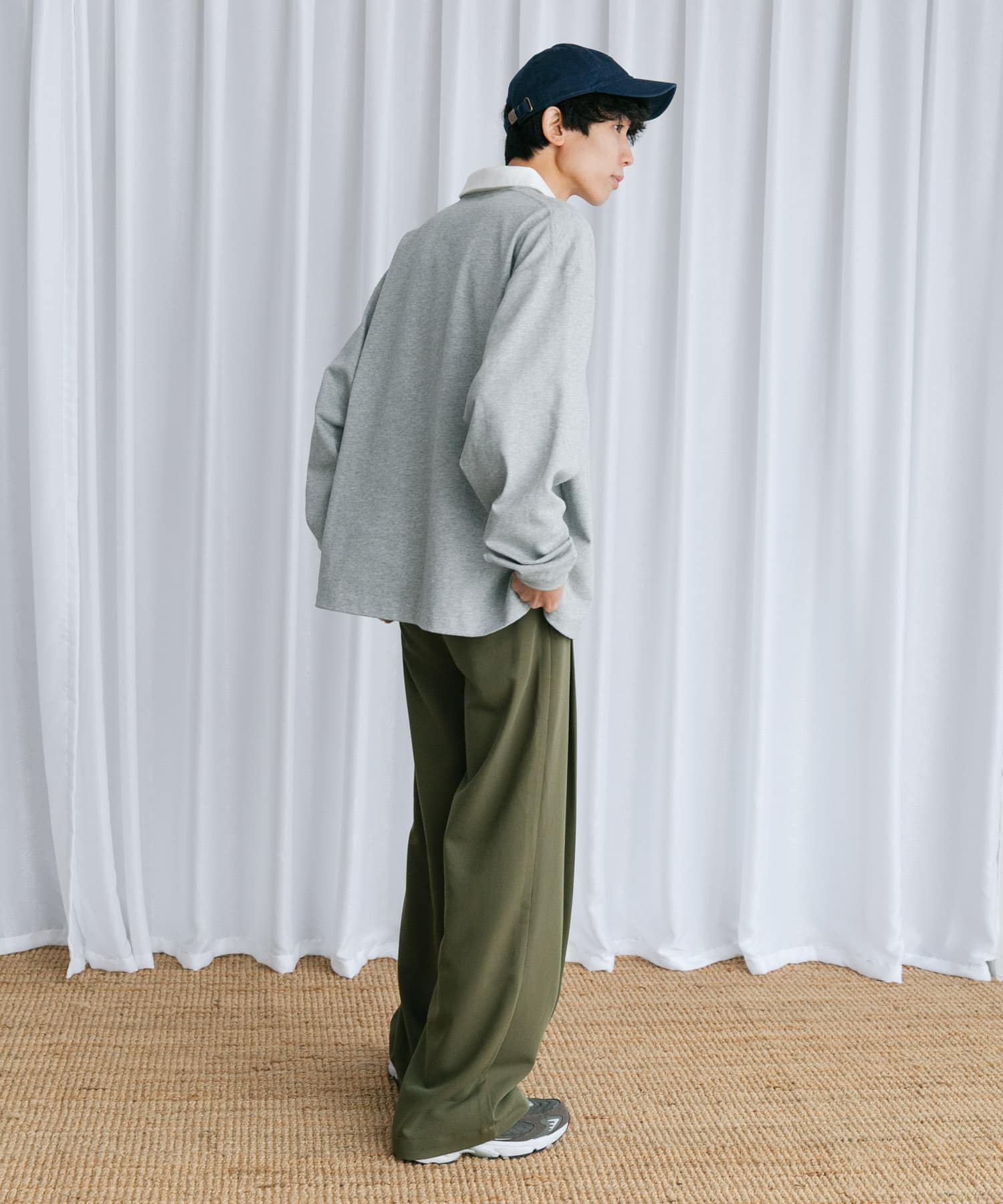 身長：176cm サイズ：L