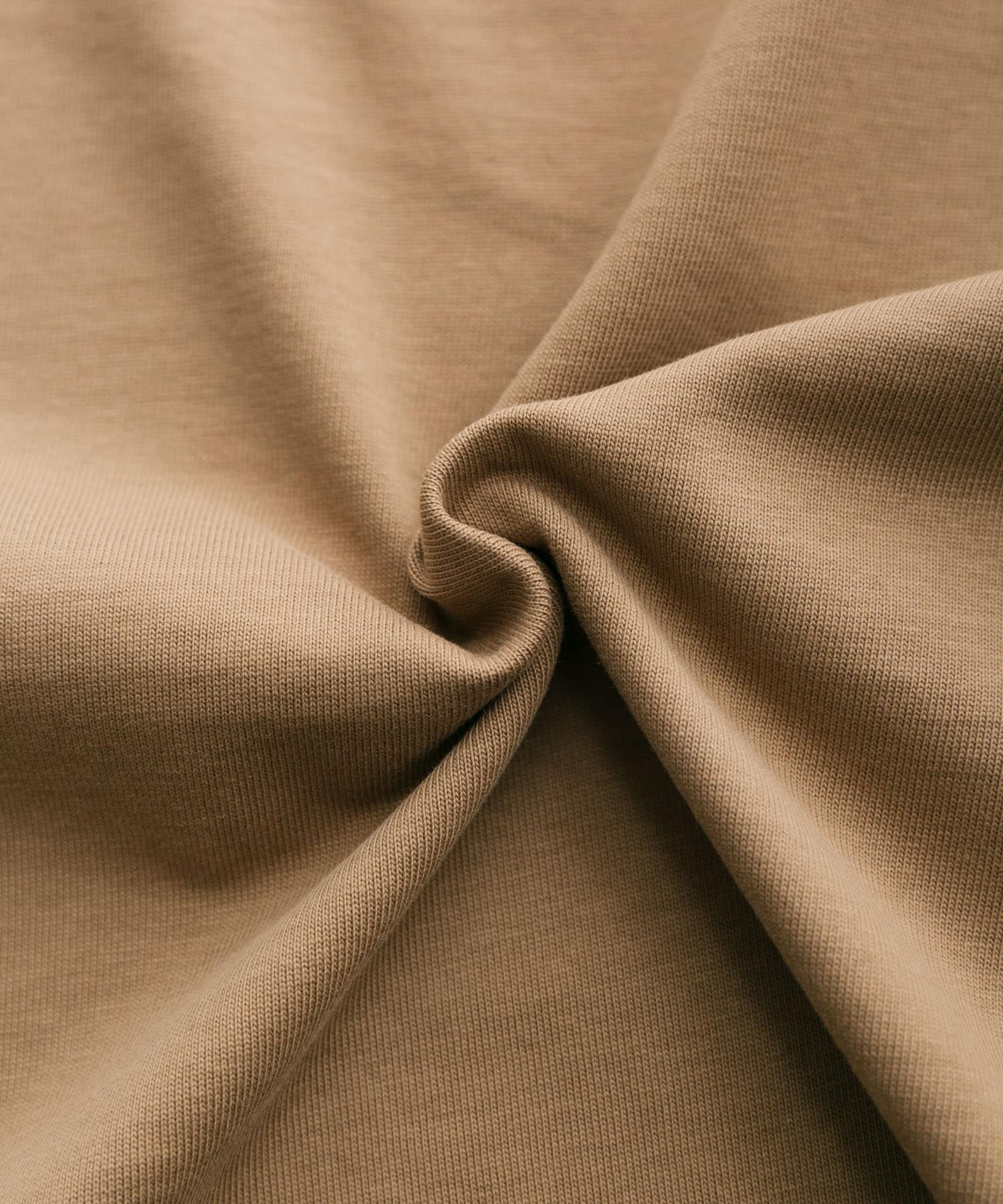 Couleur Meler なかじ　サイドスリットラガーシャツ CAMEL L