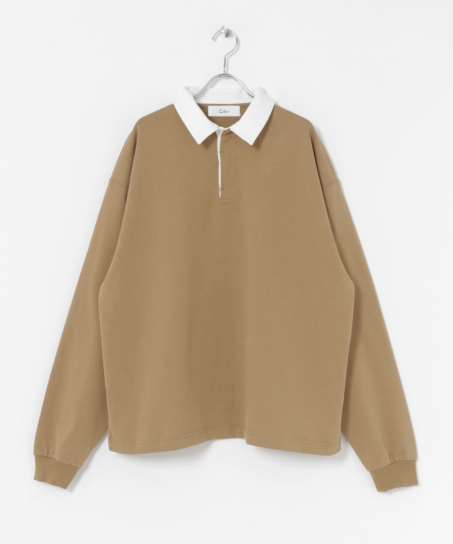 Couleur Meler なかじ　サイドスリットラガーシャツ CAMEL M