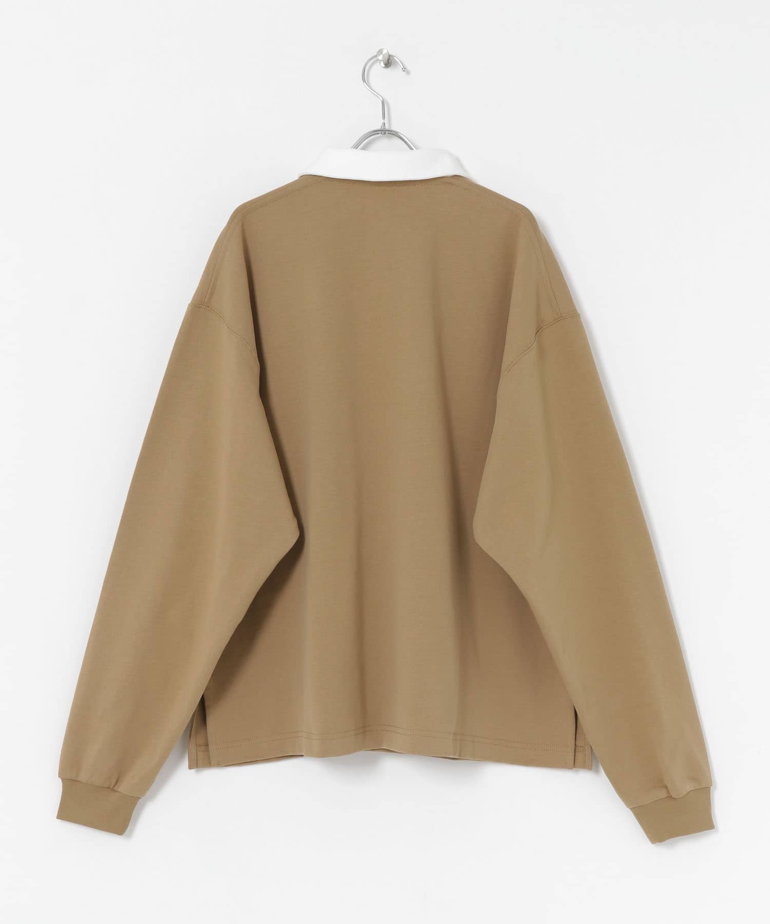 Couleur Meler なかじ　サイドスリットラガーシャツ CAMEL M