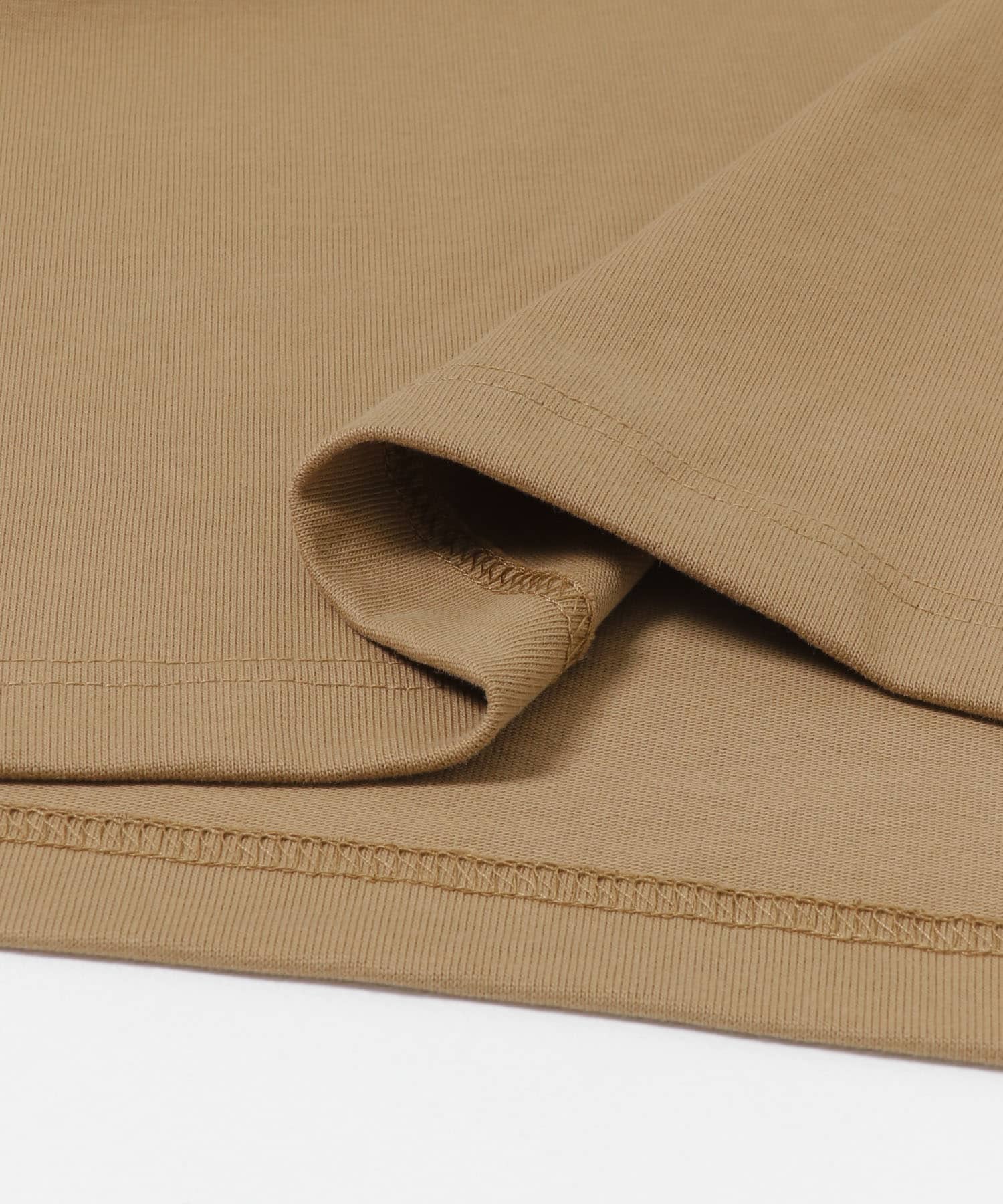 Couleur Meler なかじ　サイドスリットラガーシャツ CAMEL M