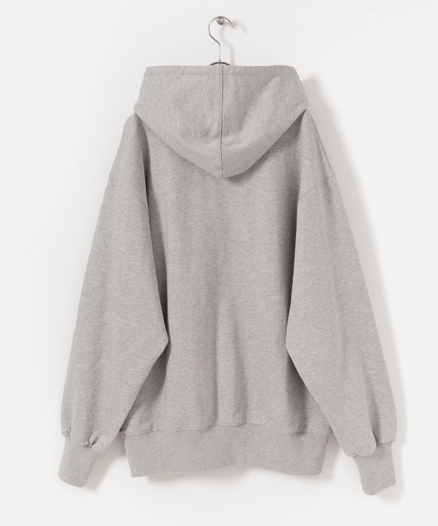 Couleur Meler sakasa　half zip sweat hoodie H.GRAY M