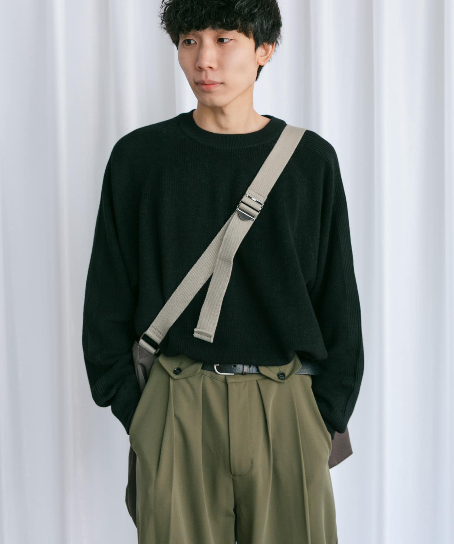 身長：176cm サイズ：one
