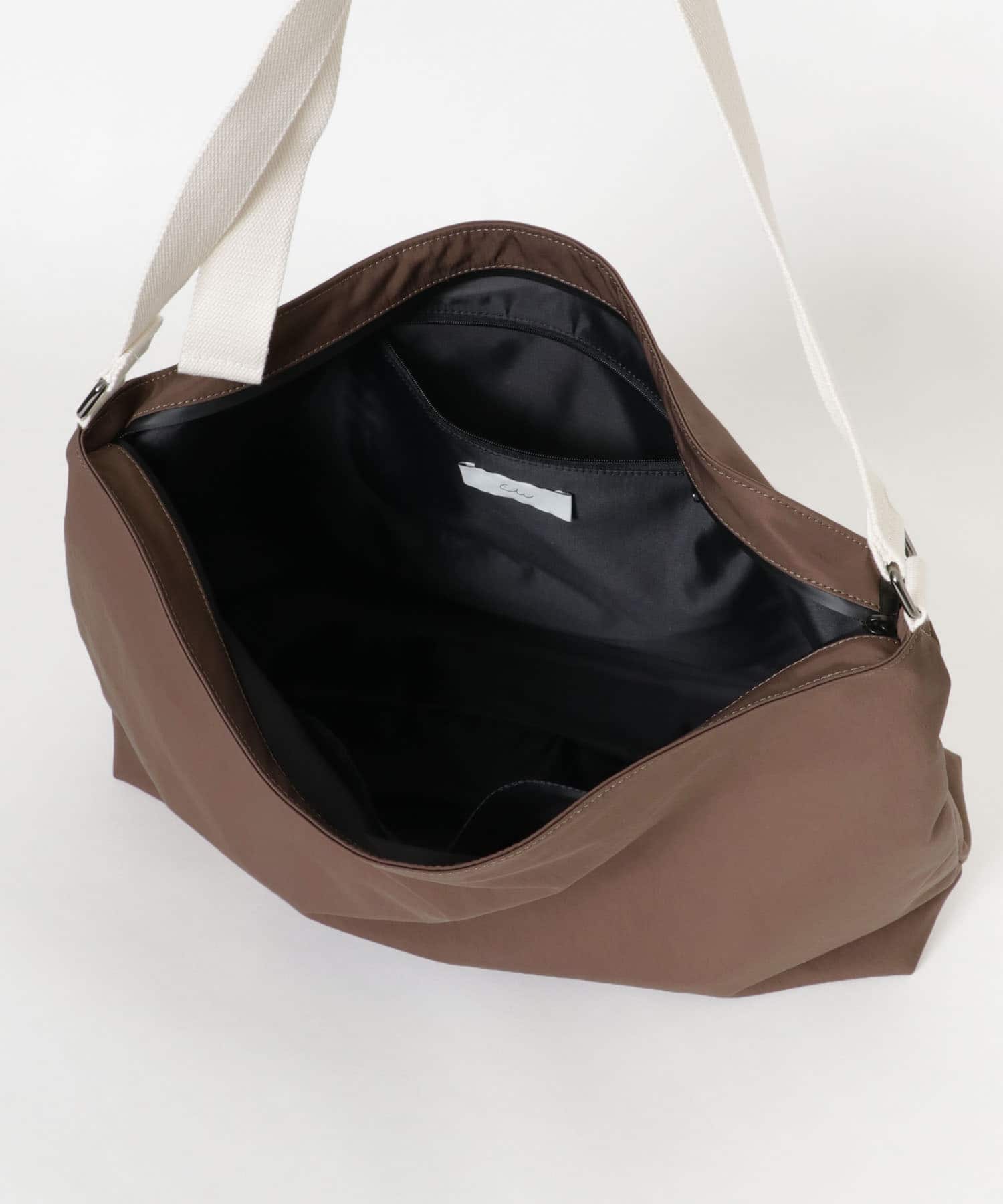 Couleur Meler なかじ　ビッグショルダーバッグ BROWN one