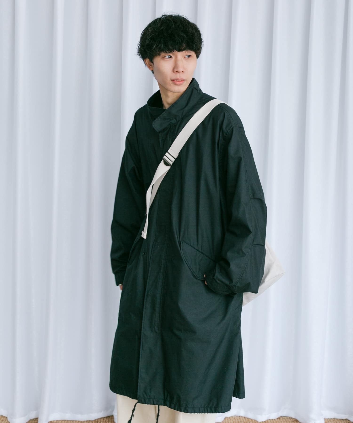 身長：176cm サイズ：one