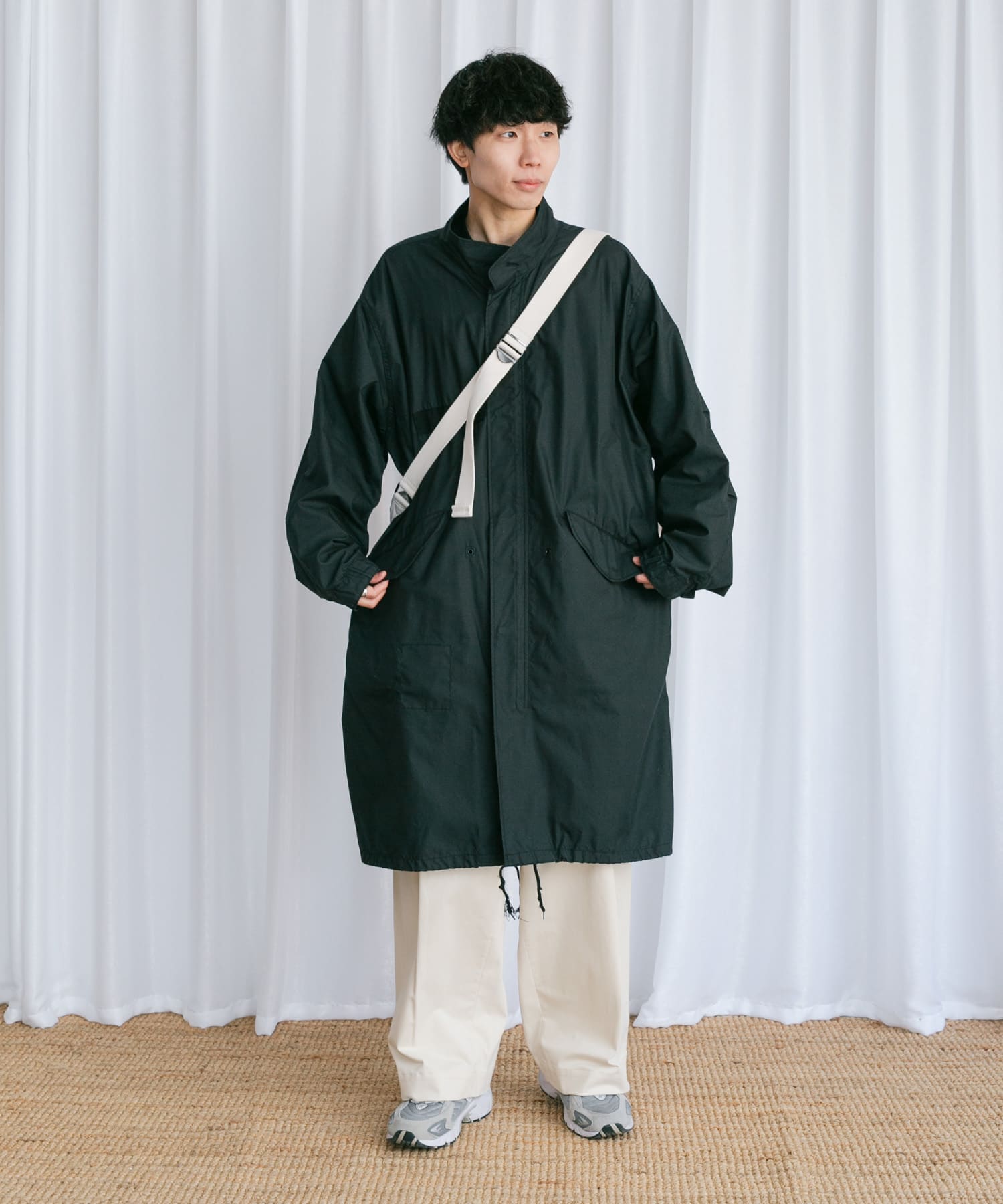 身長：176cm サイズ：one