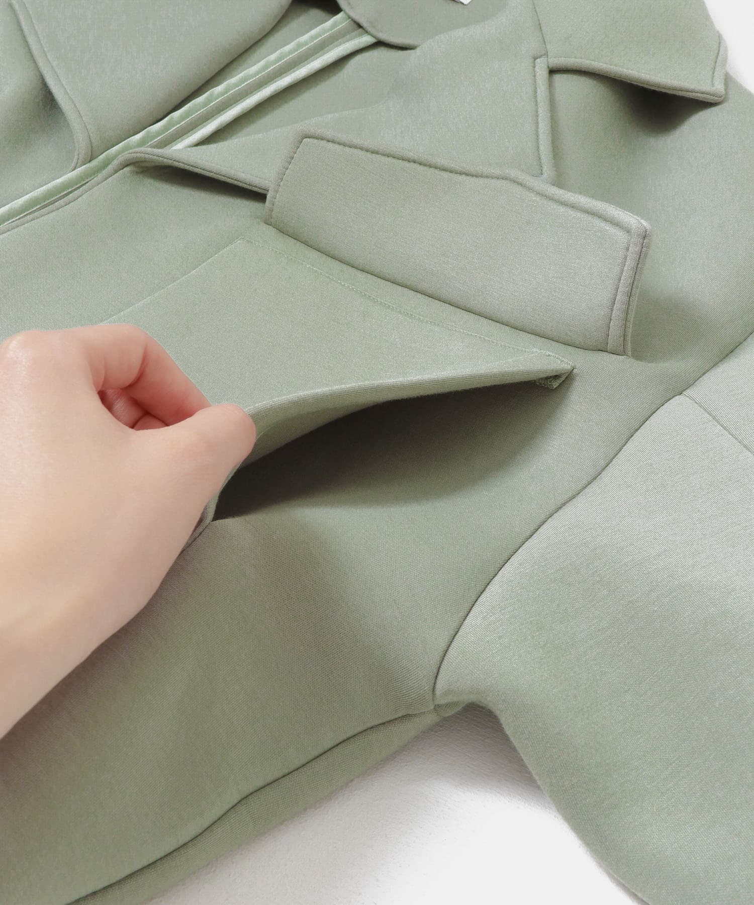 Couleur Meler imoko　ダンボールオーバージャケット MINT FREE