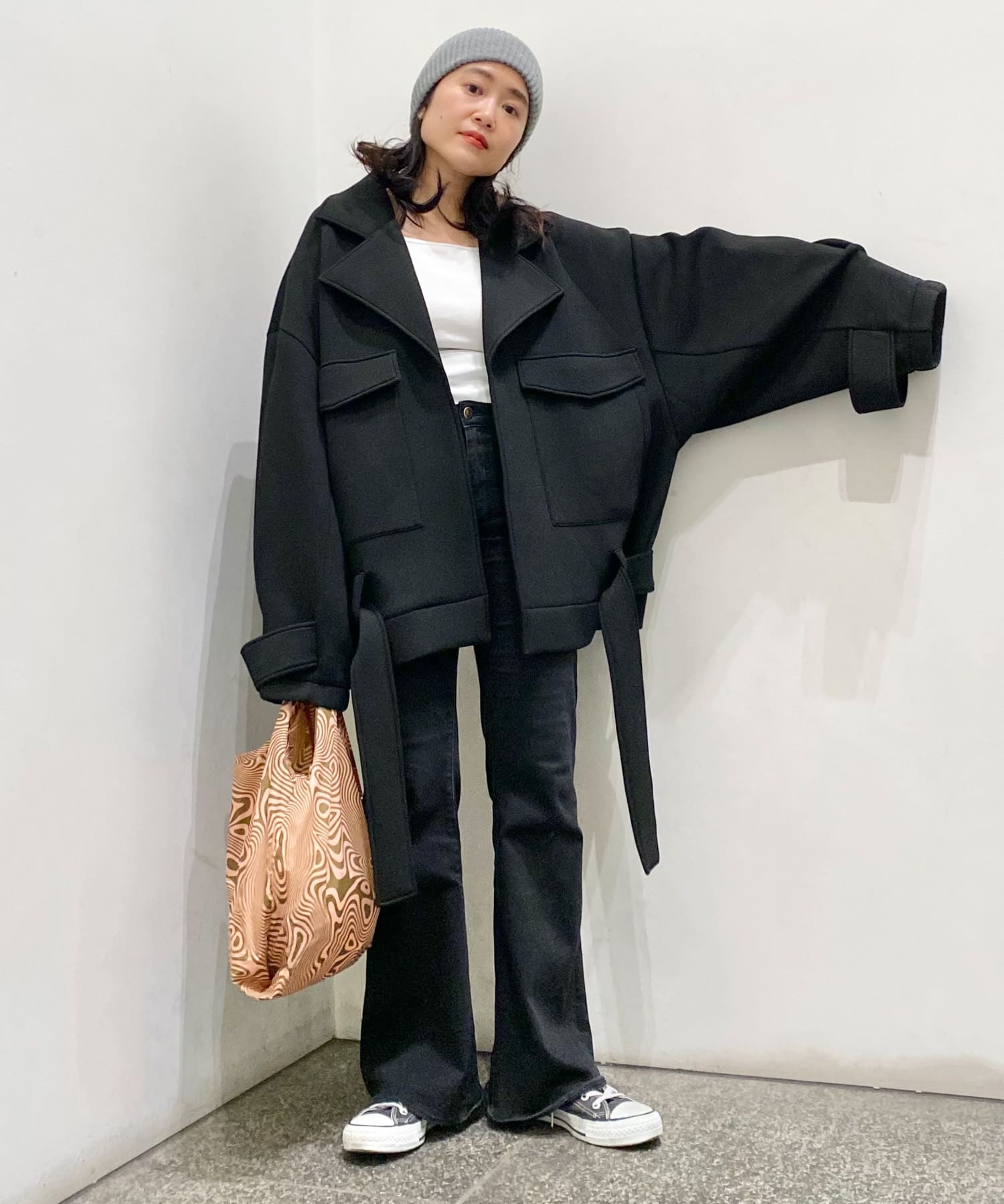 身長：148cm サイズ：FREE