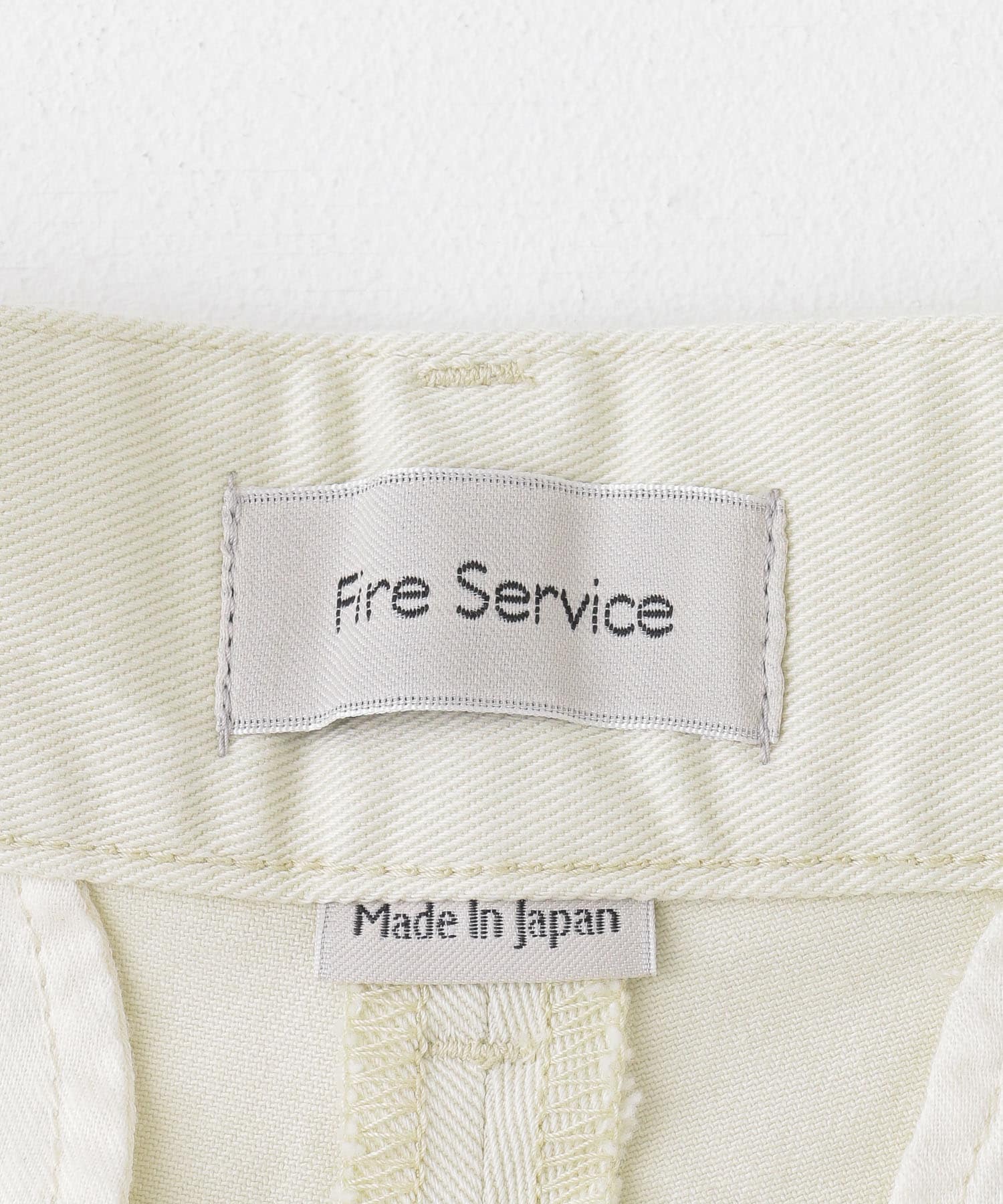 Fire Service　ベイカーパンツ 別注IVORY 25