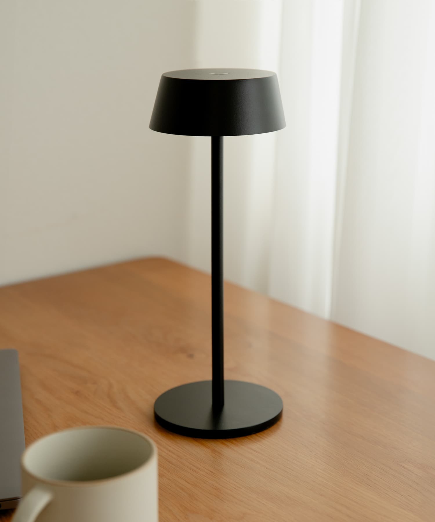 『WEB限定』BRID　オリカ コードレス LEDテーブルライト Black -