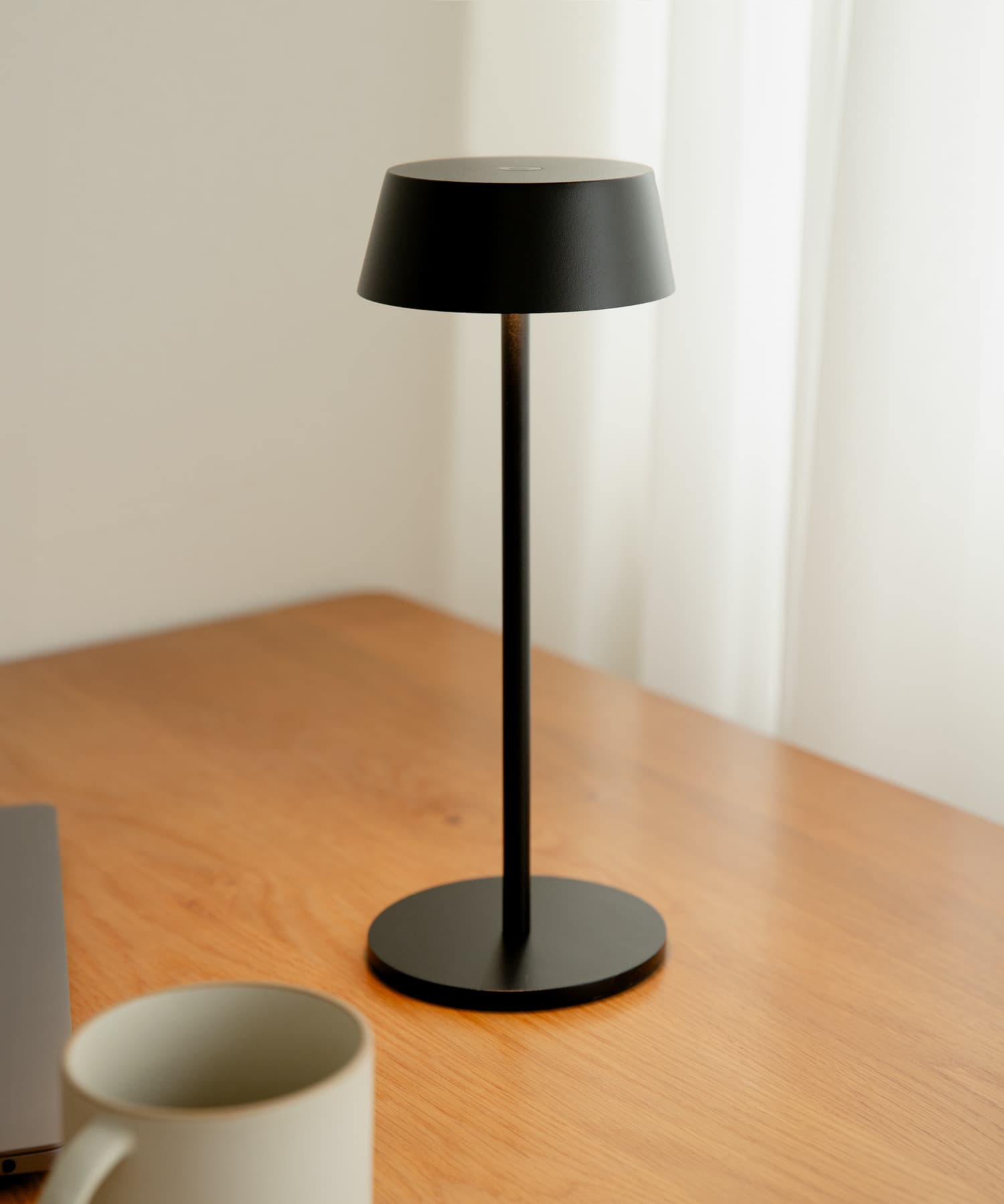 『WEB限定』BRID　オリカ コードレス LEDテーブルライト Black -