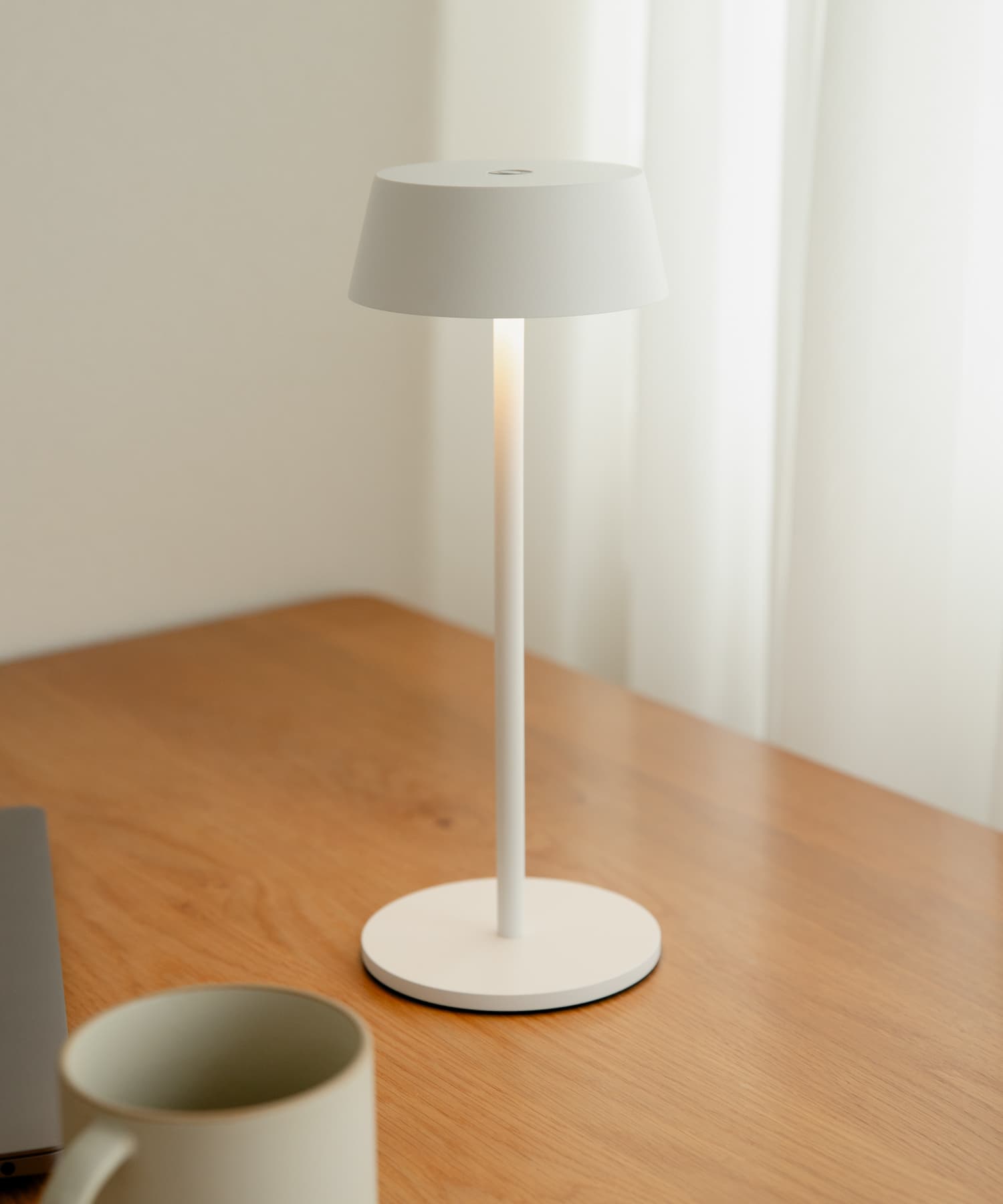 『WEB限定』BRID　オリカ コードレス LEDテーブルライト White -