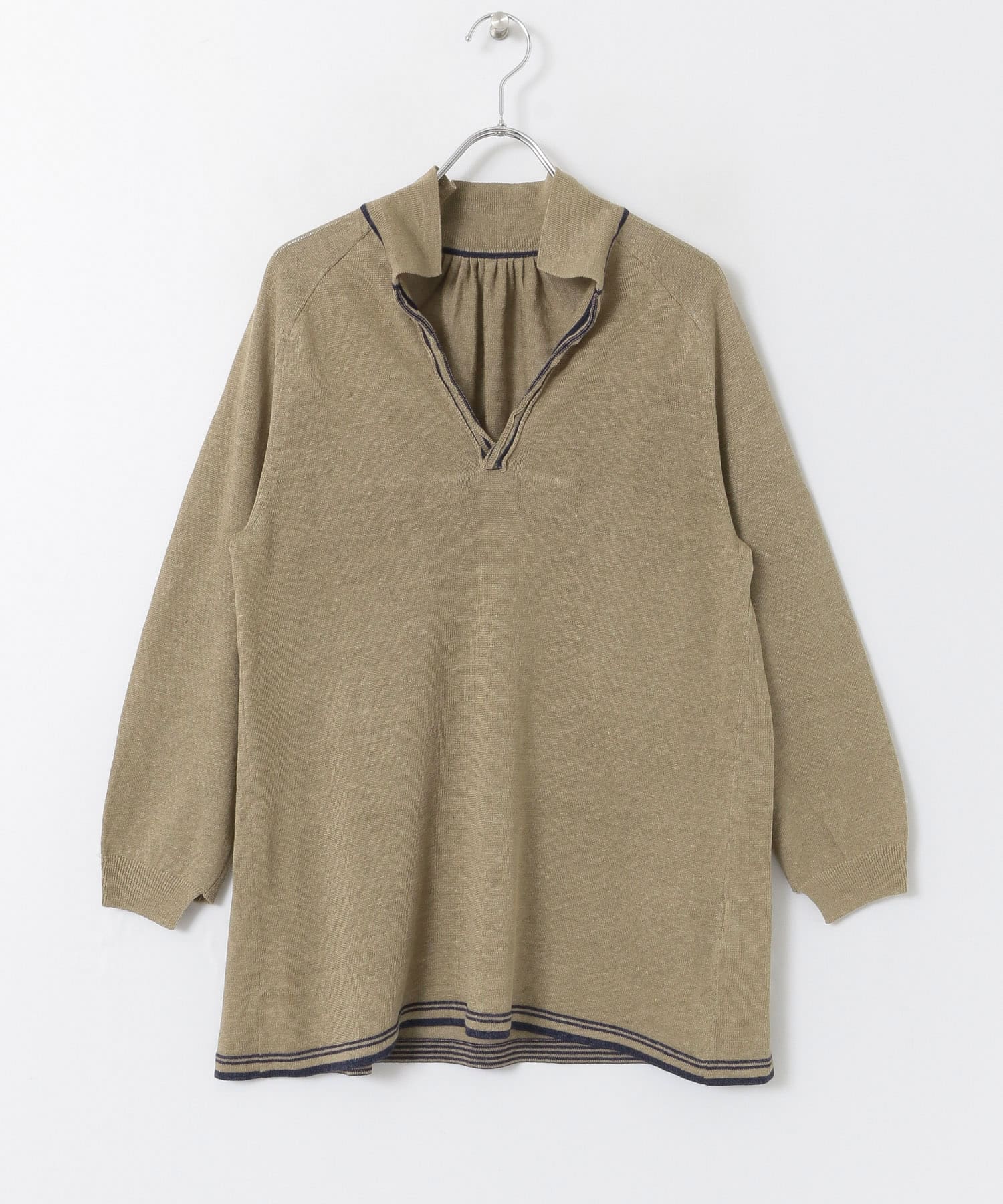 Vlas Blomme　衿付きチュニック