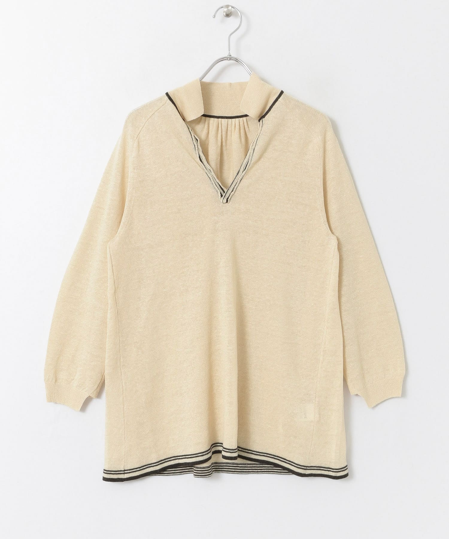 Vlas Blomme　衿付きチュニック