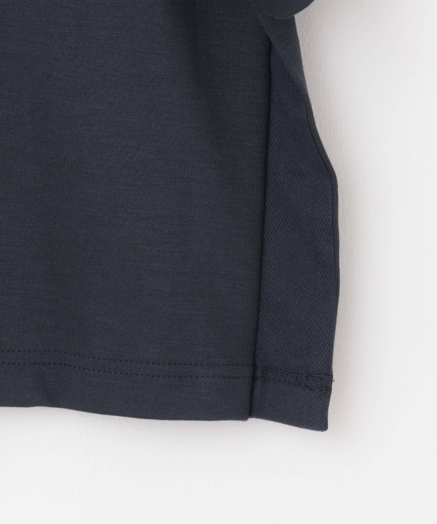Scye　Double Faced Raglan T-Shirts Navy 38