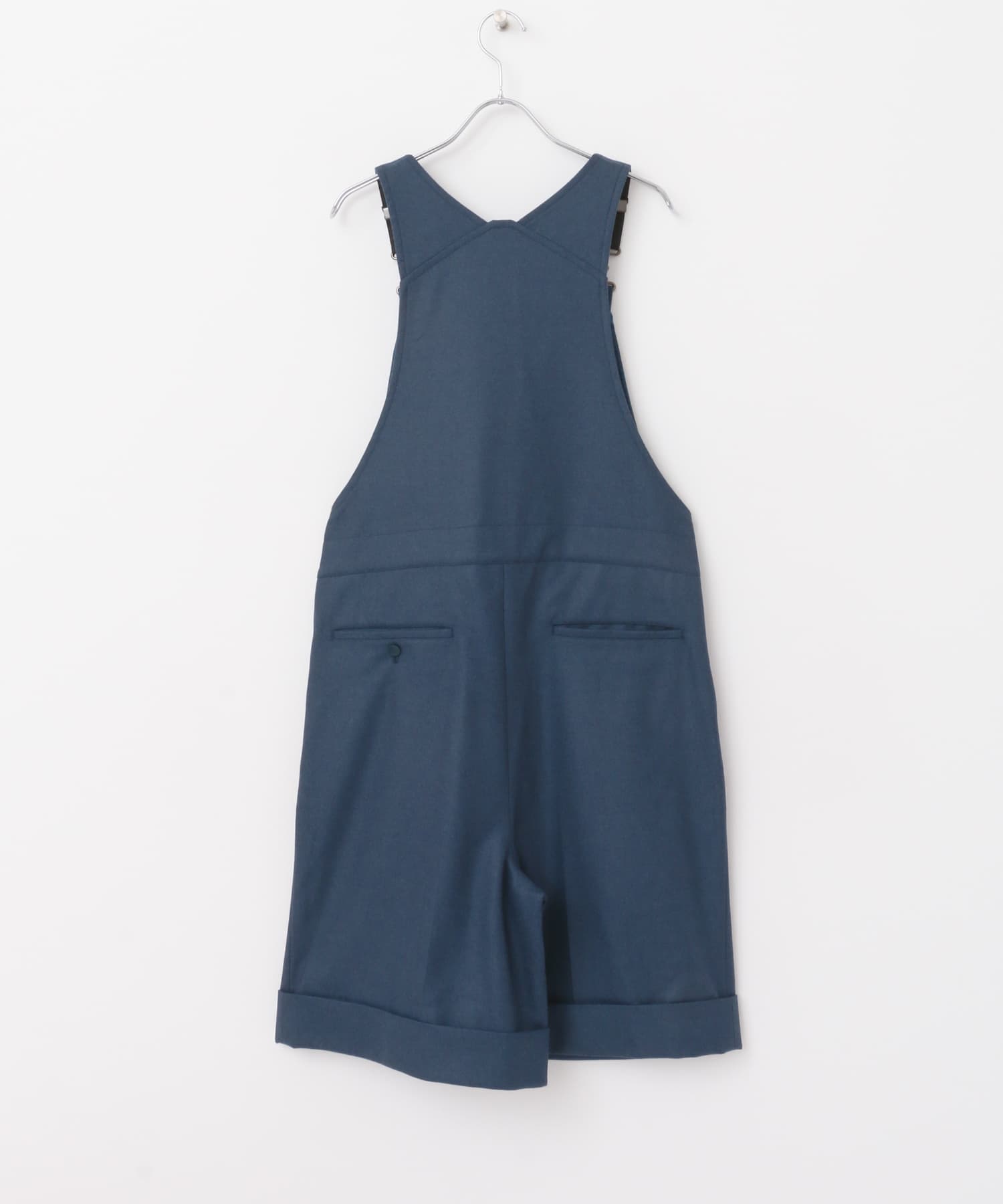Scye　Cashmere Overallshorts スティールブルー 38