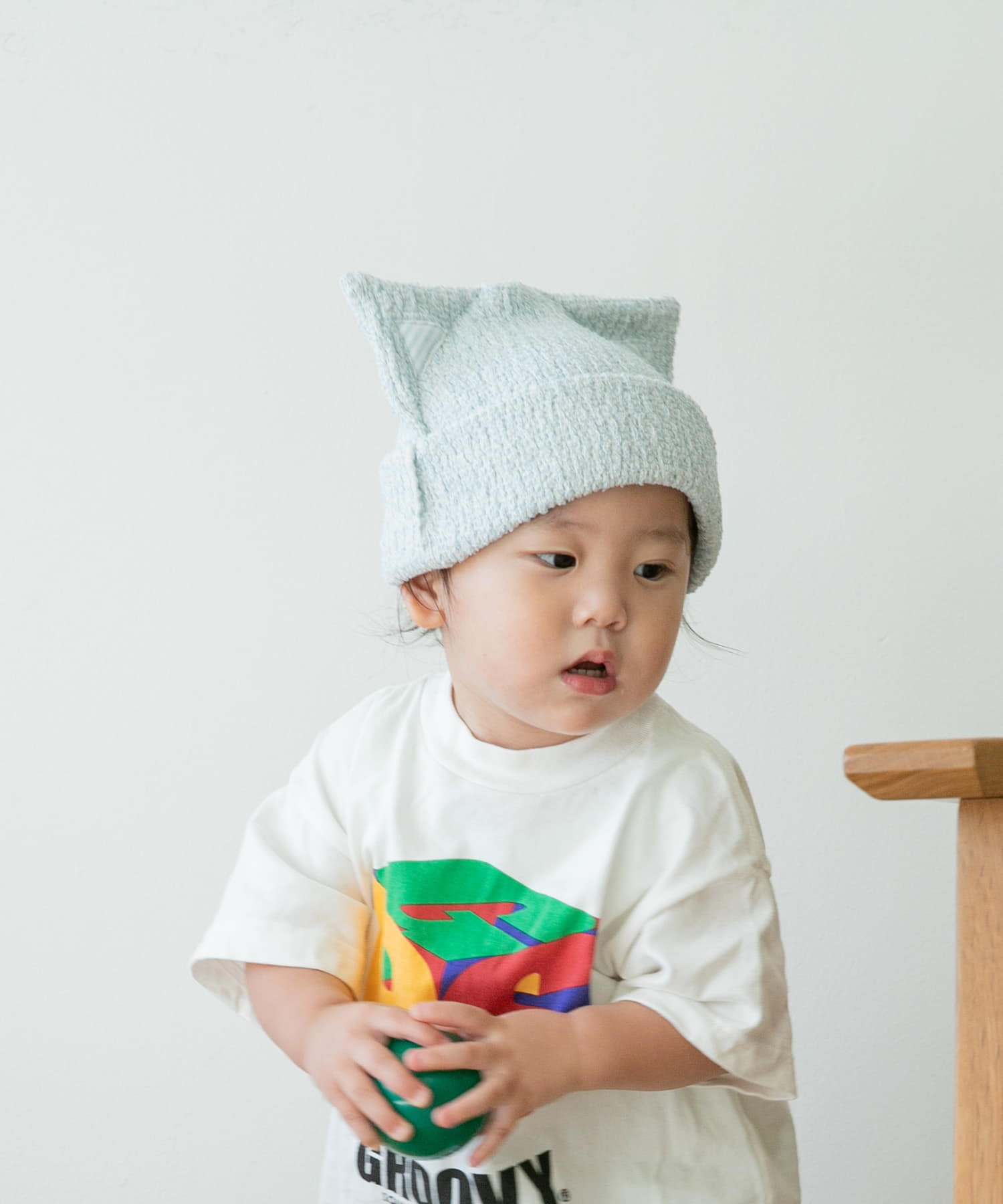 『WEB限定』kontex　キャットキャップ ブルー -