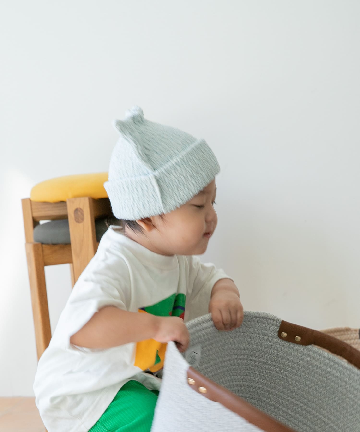 『WEB限定』kontex　キャットキャップ ブルー -