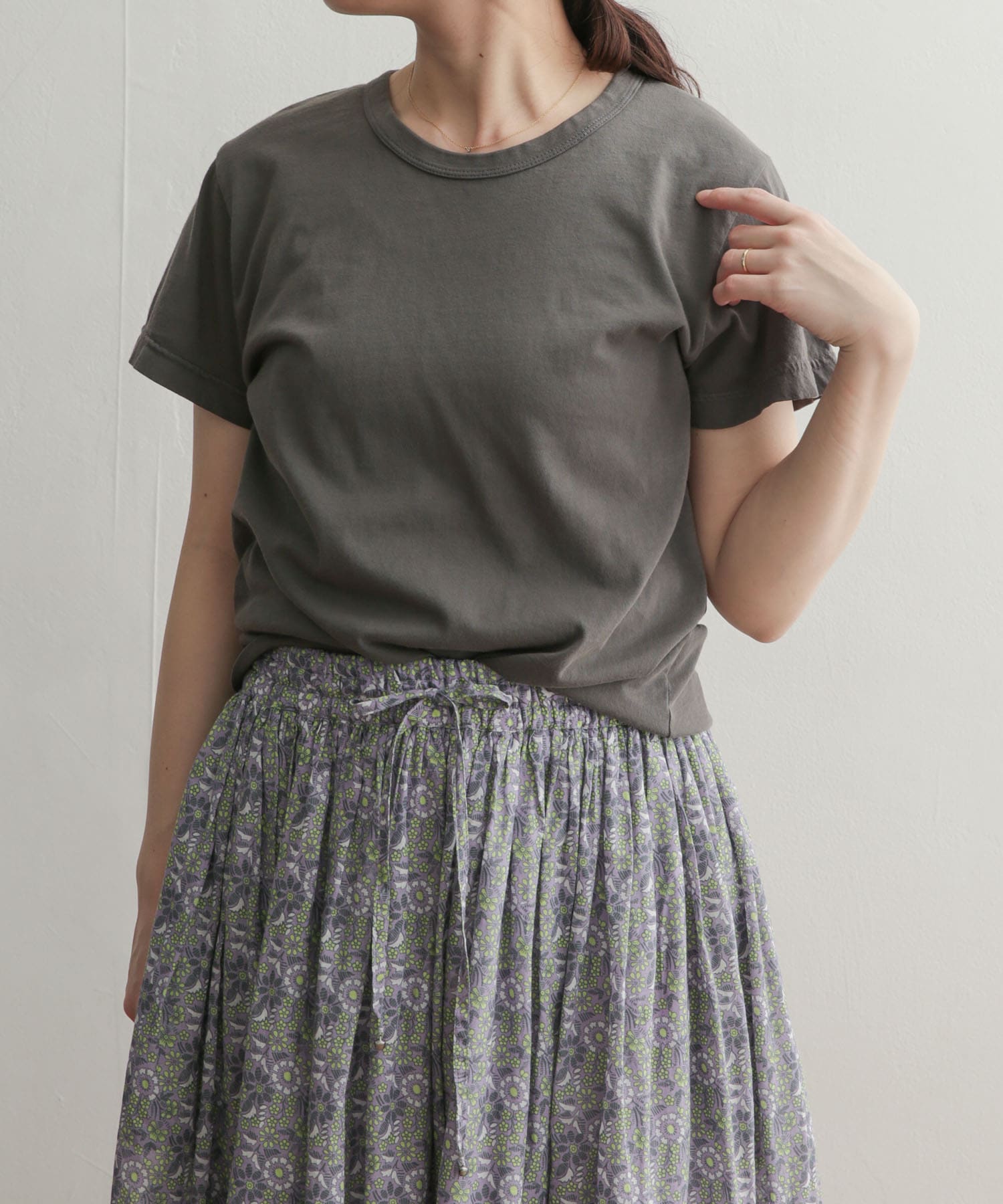 『別注』Upcycle×DOORS　アップサイクルコンパクトTシャツ