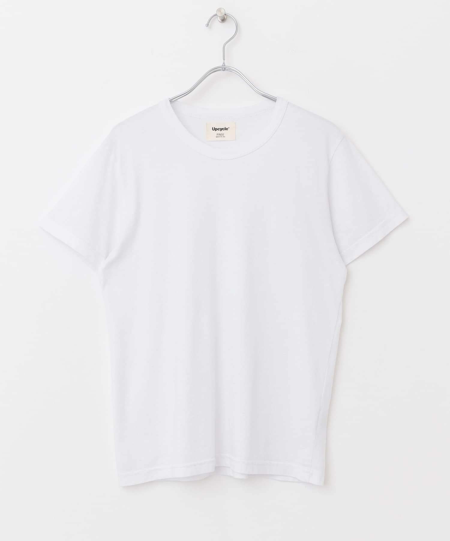 『別注』Upcycle×DOORS　アップサイクルコンパクトTシャツ white FREE