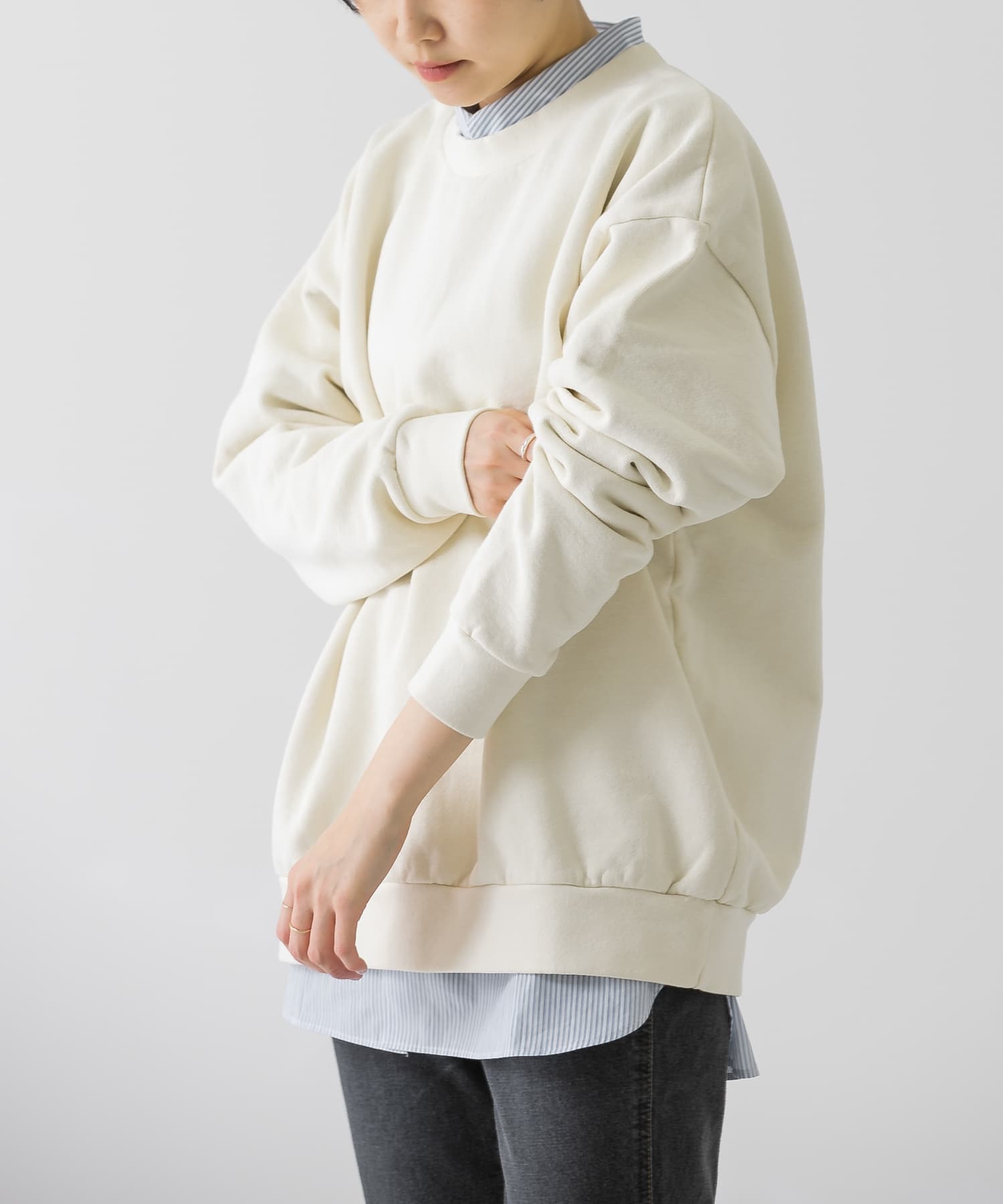 別注』STAR&STRIPE×DOORS 裏起毛スウェット(FREE キナリ